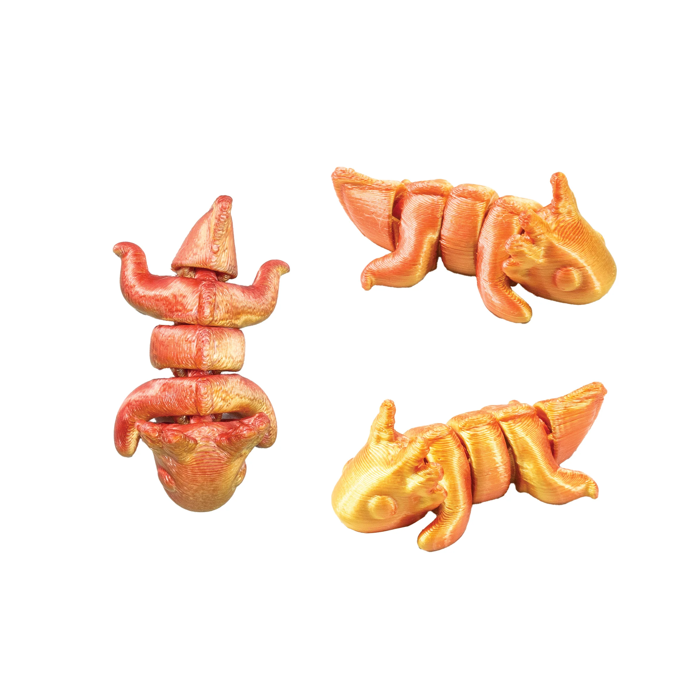 3D Printed Mini Axolotl Fidget Toys - Image 3