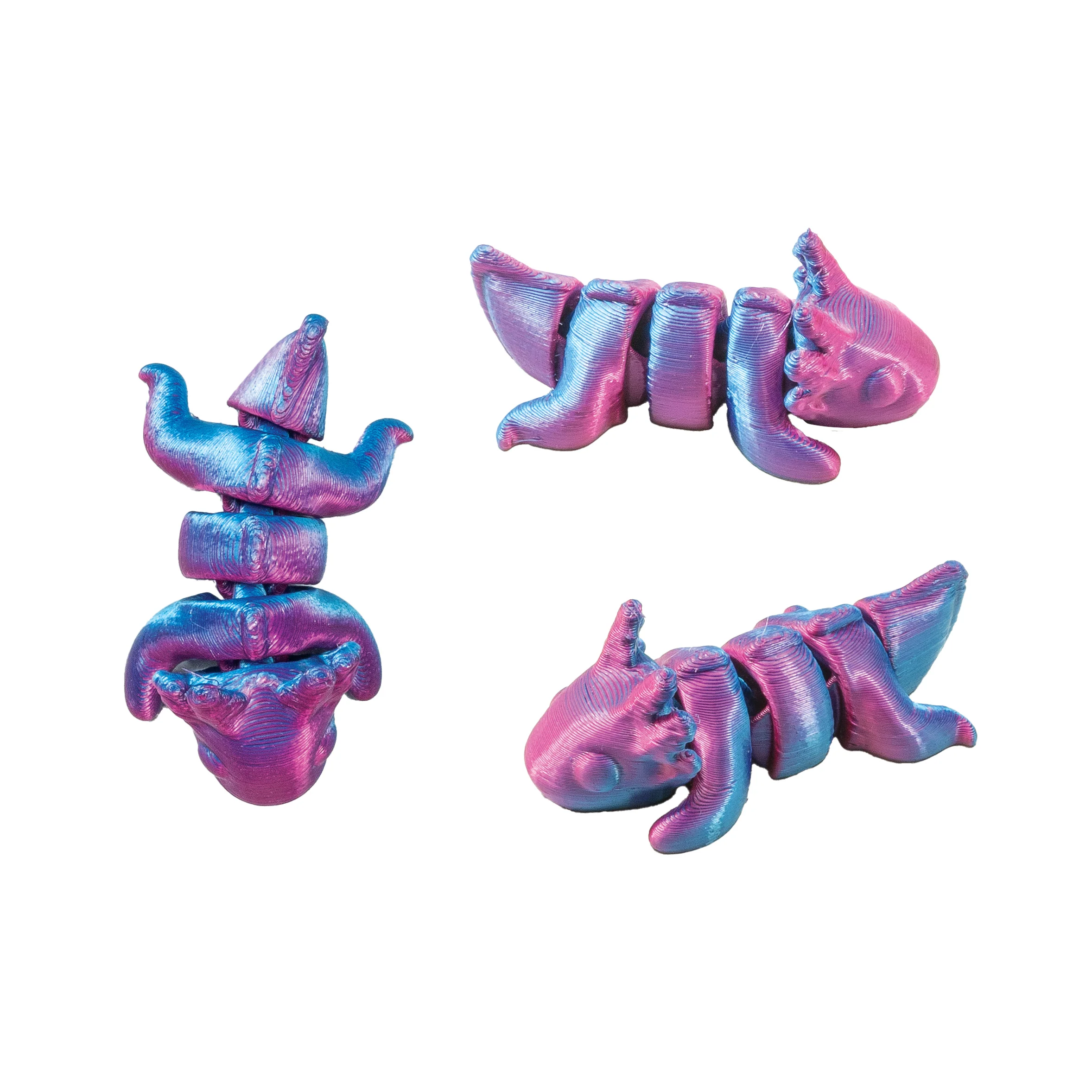 3D Printed Mini Axolotl Fidget Toys - Image 4