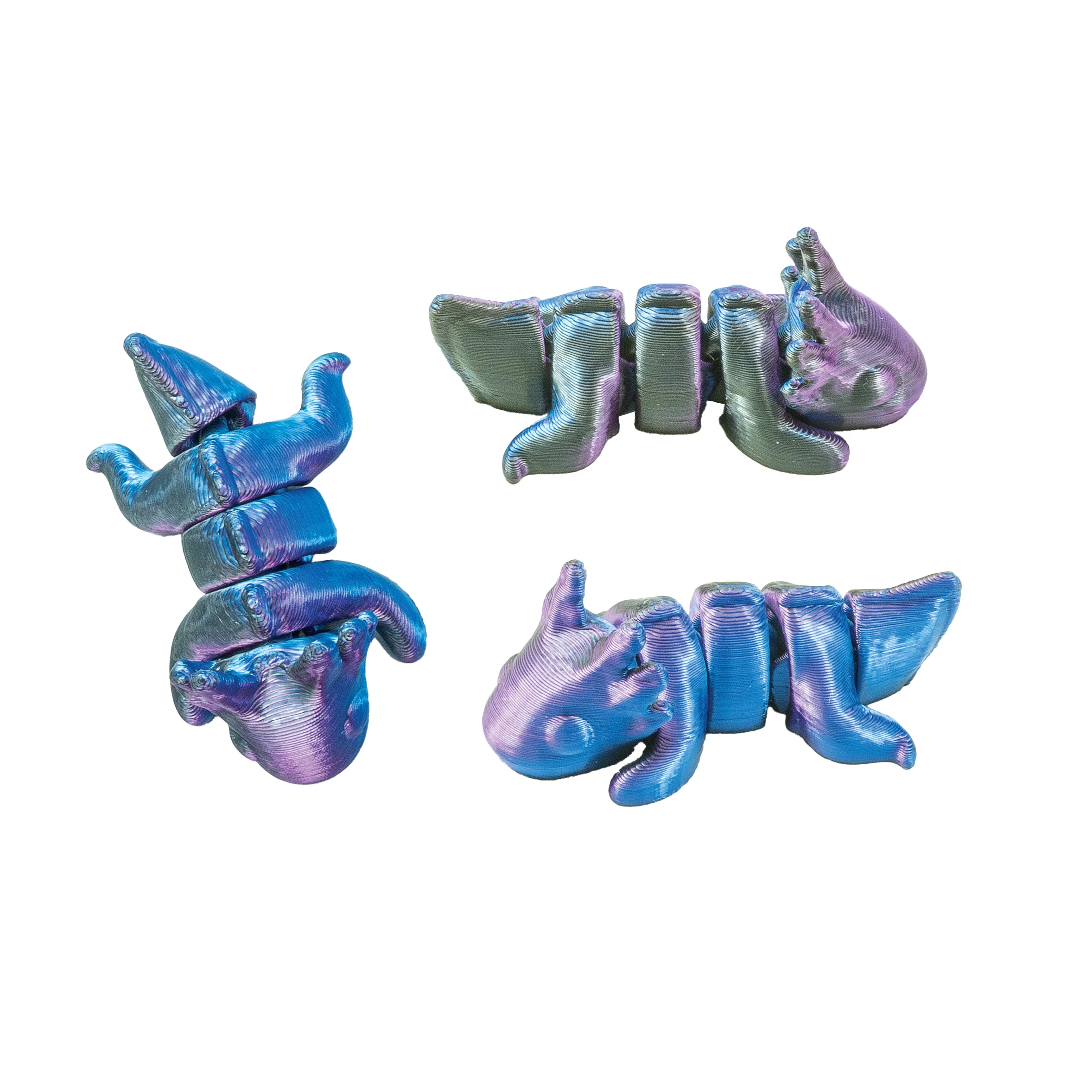 3D Printed Mini Axolotl Fidget Toys - Image 5