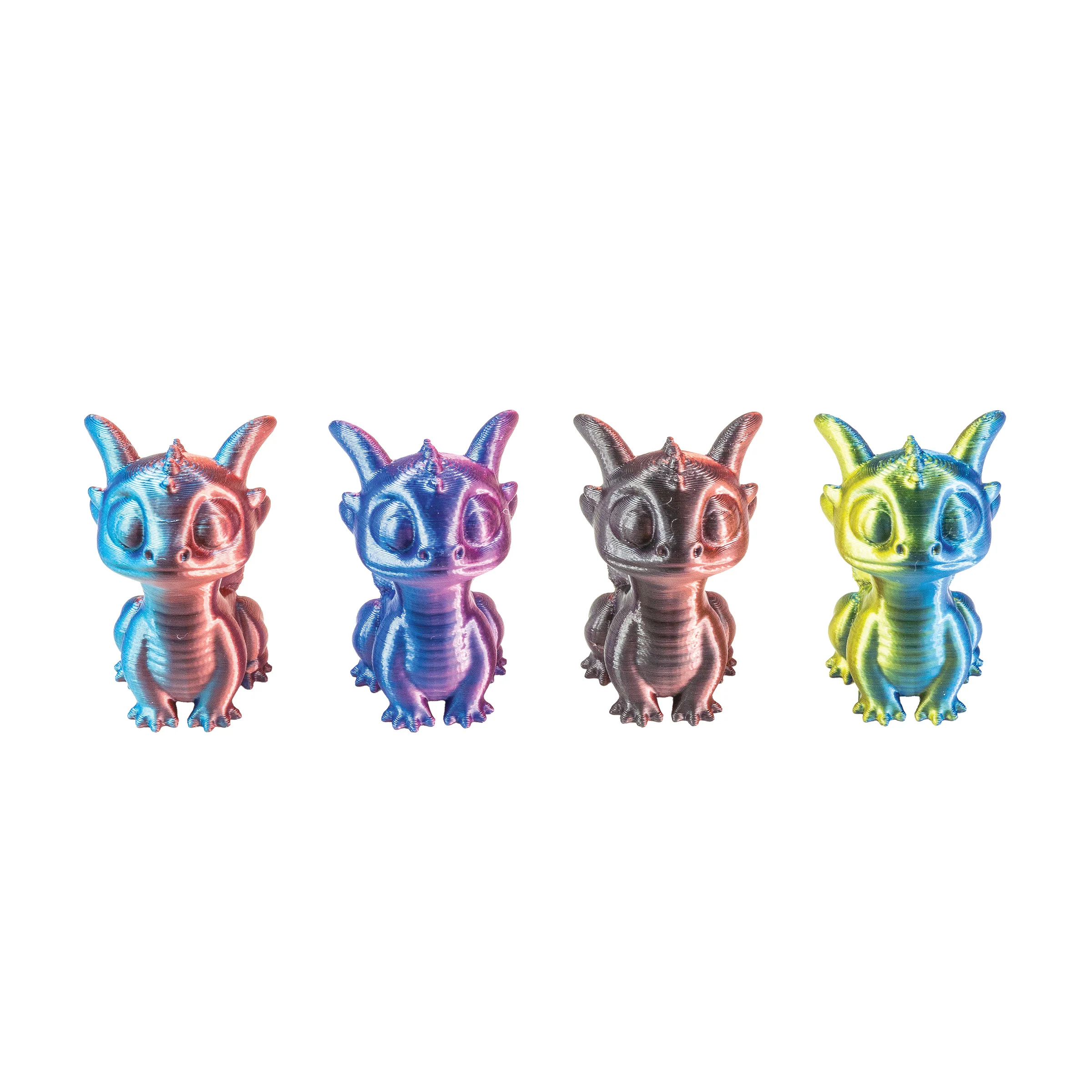 3D Printed Dragon Egg Keychains with Mini Dragon - Image 4