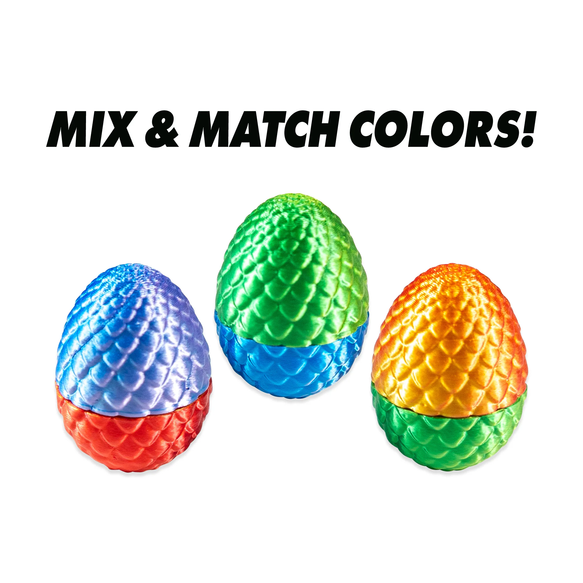 3D Printed Dragon Egg with Bonus Scented Kneaded Eraser - Image 7