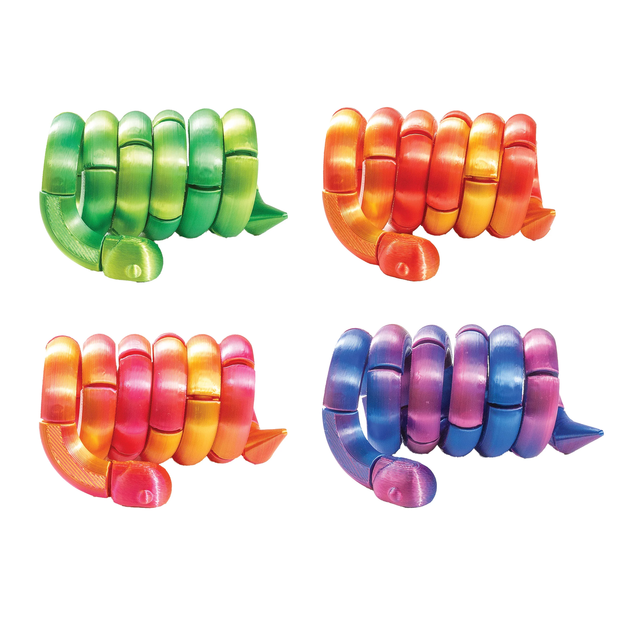 3D Printed Snake Fidget Toys - 12 per box - Image 8