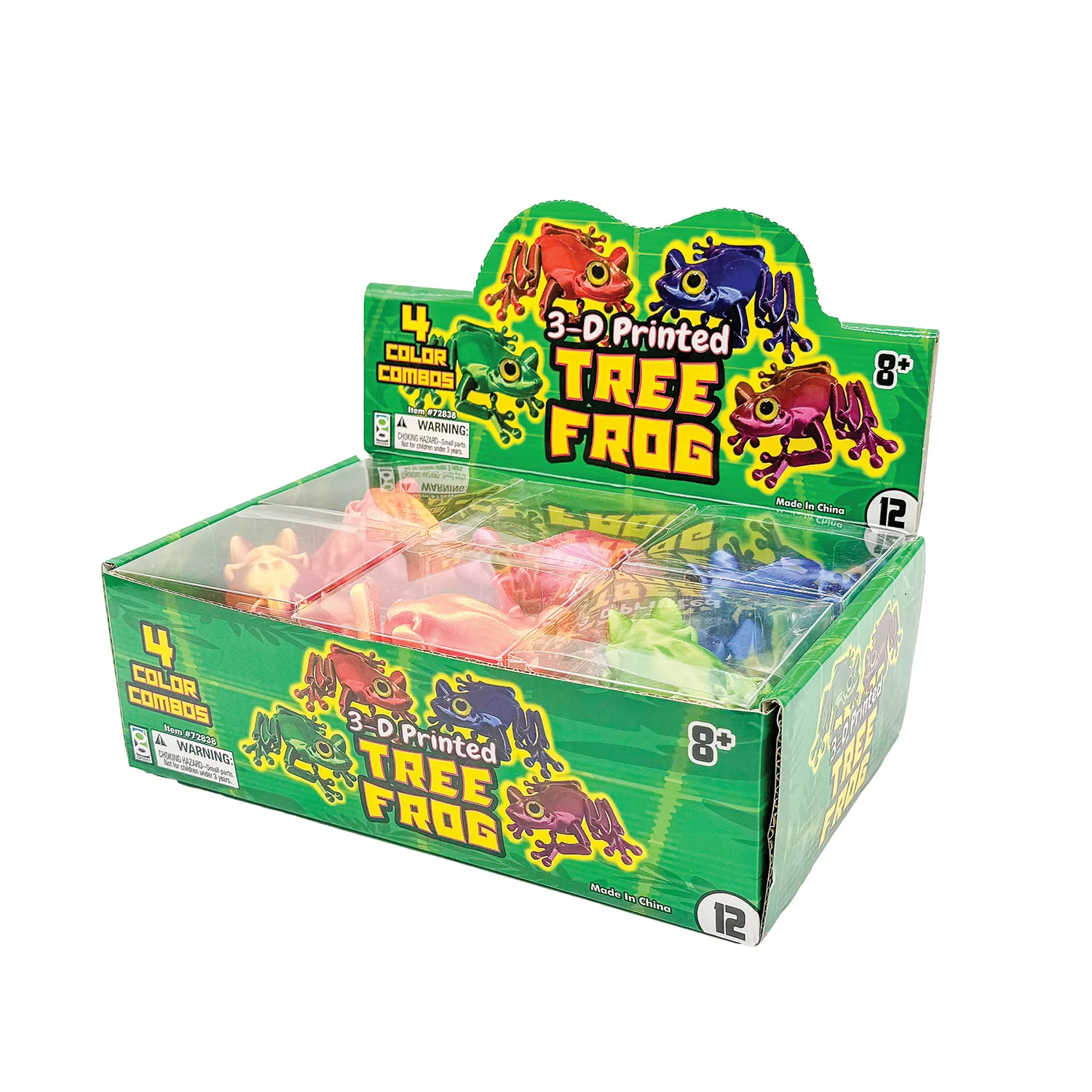 3D Printed Tree Frog Fidget Toys - 12 per bag - Image 13