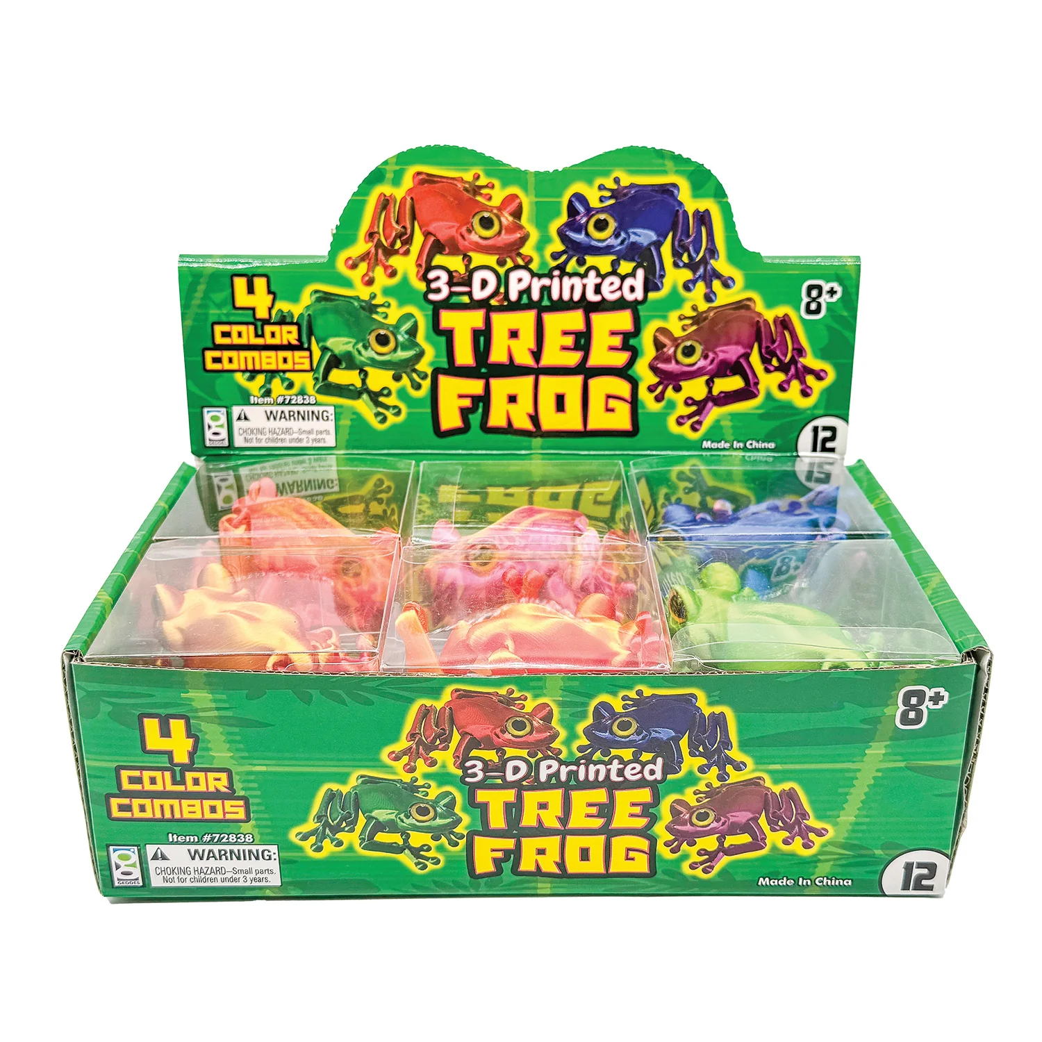 3D Printed Tree Frog Fidget Toys - 12 per bag - Image 14