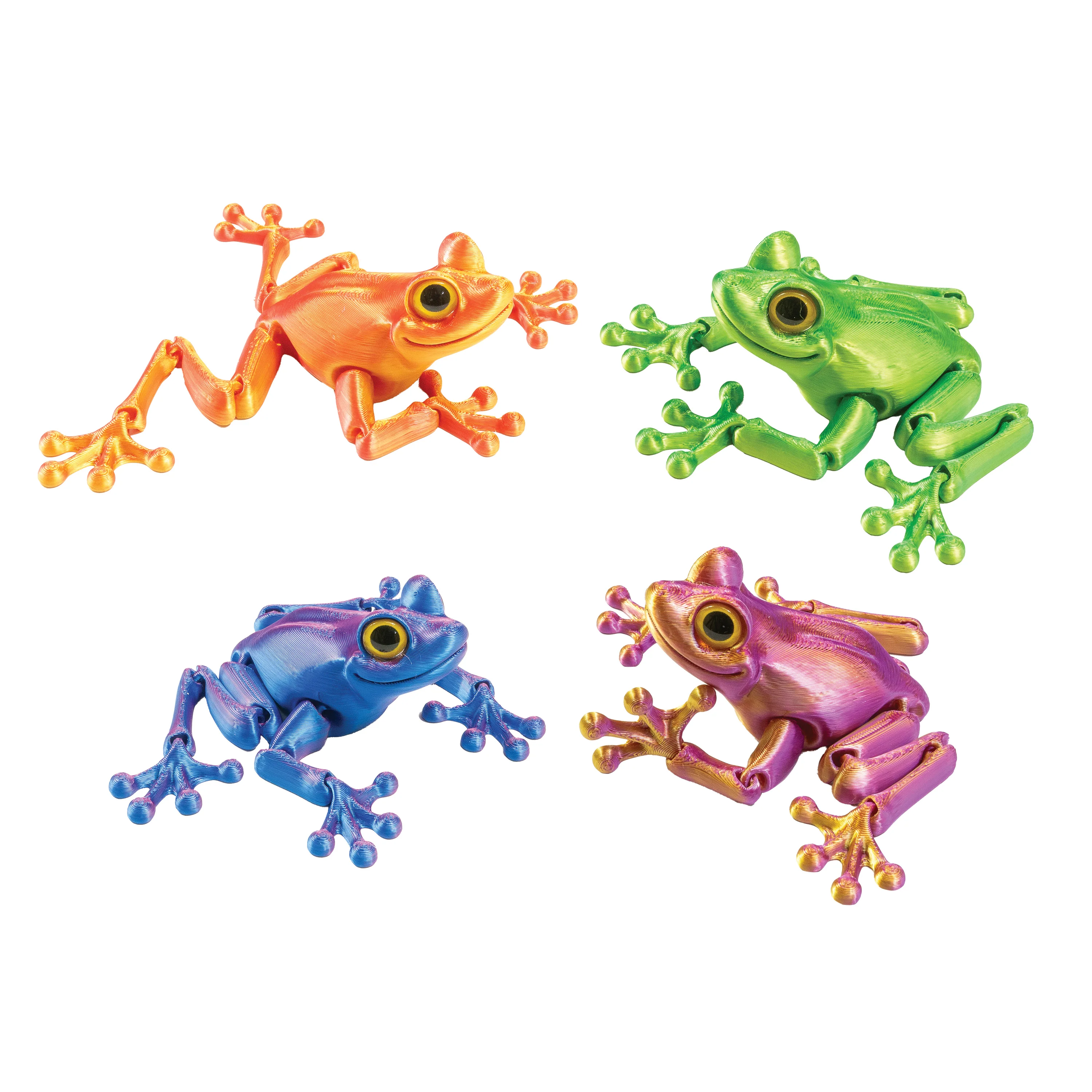 3D Printed Tree Frog Fidget Toys - 12 per bag - Image 2