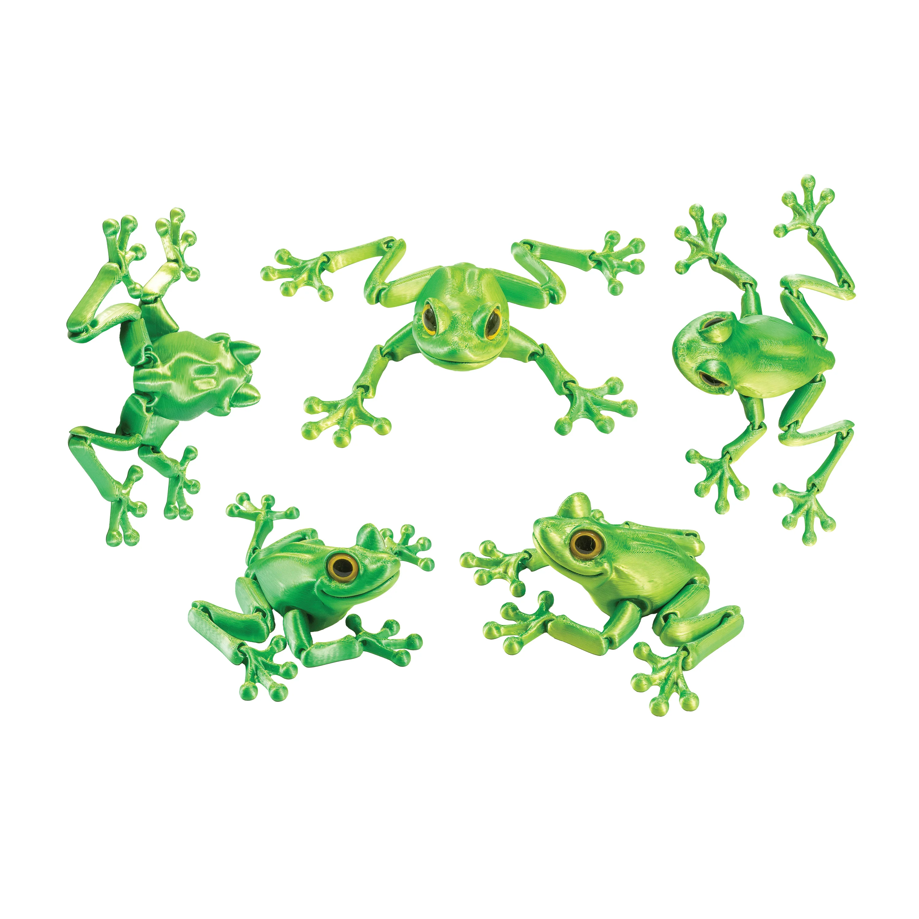 3D Printed Tree Frog Fidget Toys - 12 per bag - Image 5