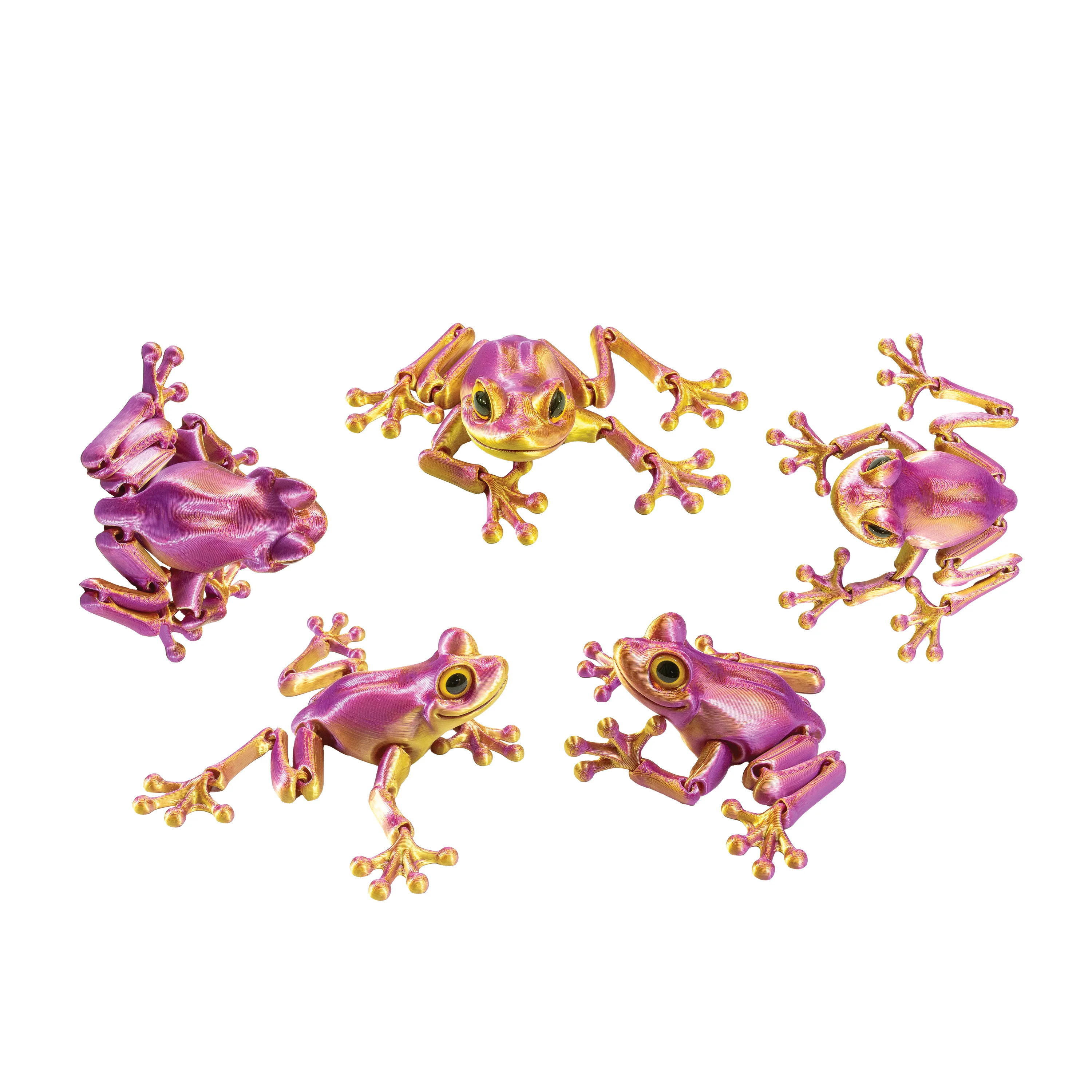 3D Printed Tree Frog Fidget Toys - 12 per bag - Image 6