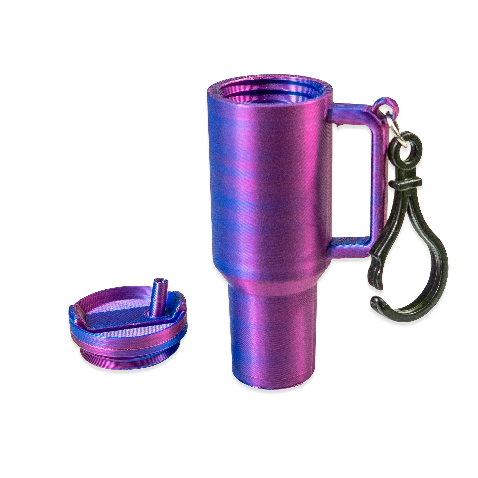 3D Printed Tumbler Holder Keychain - Image 3