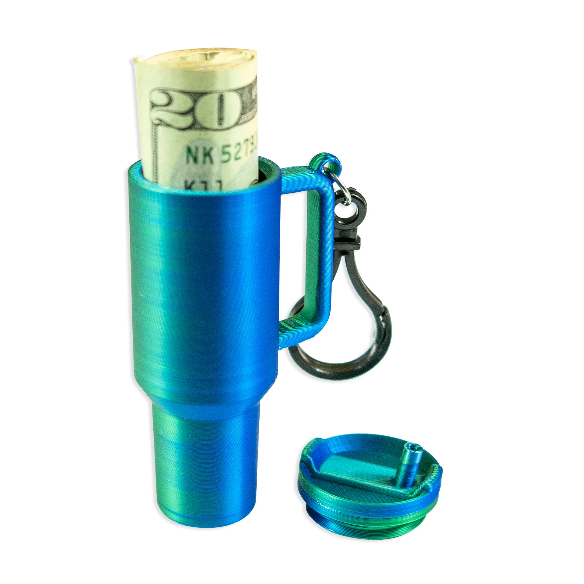 3D Printed Tumbler Holder Keychain - Image 4
