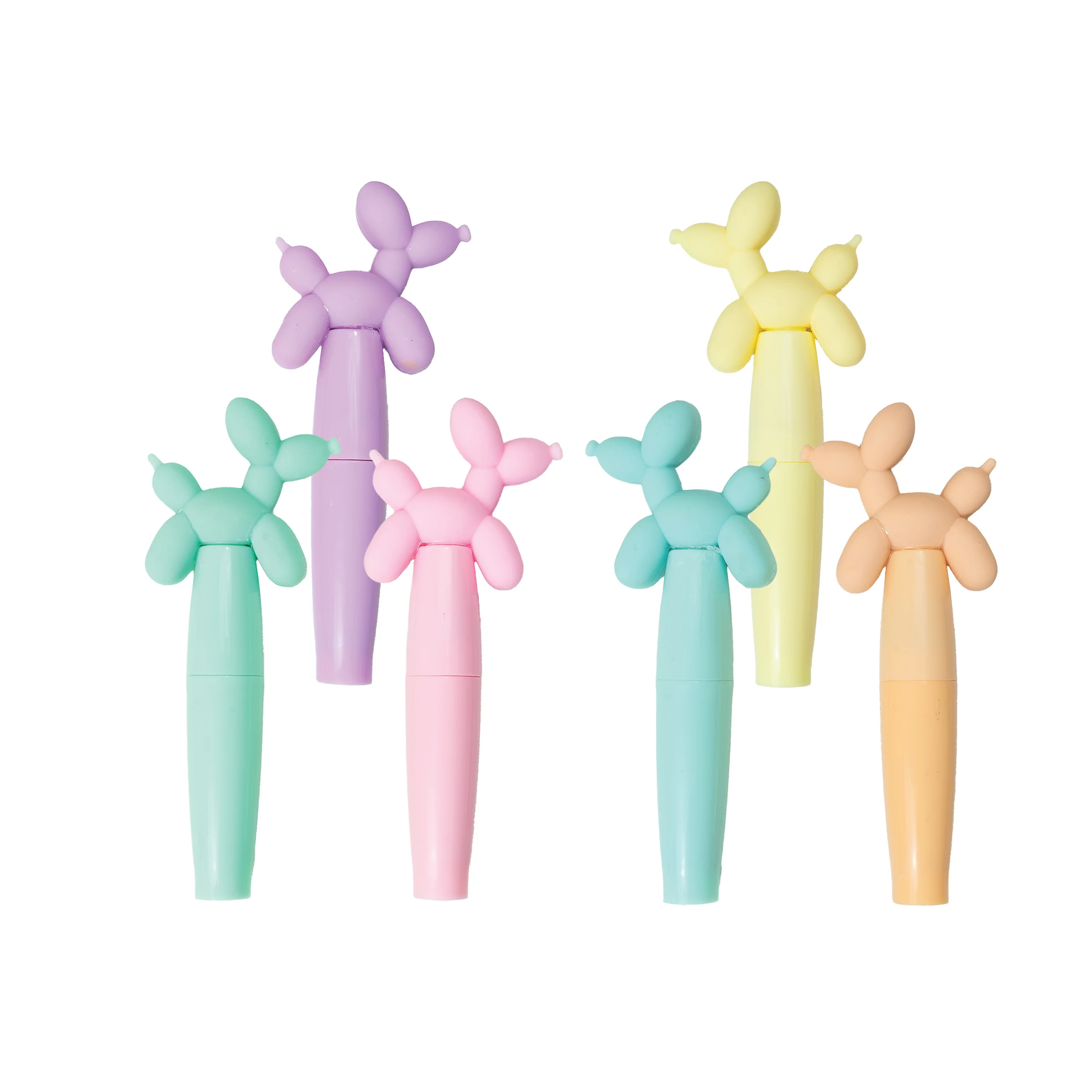 Balloon Dog Highlighters - 24 per bag