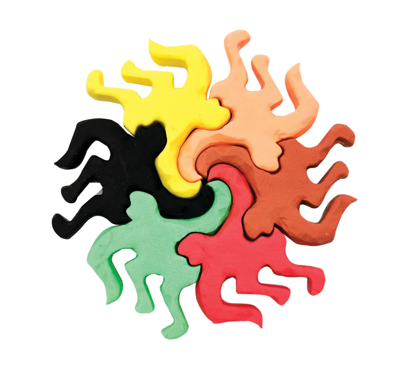 Big Foot Puzzle Erasers - 24 per display - Image 3