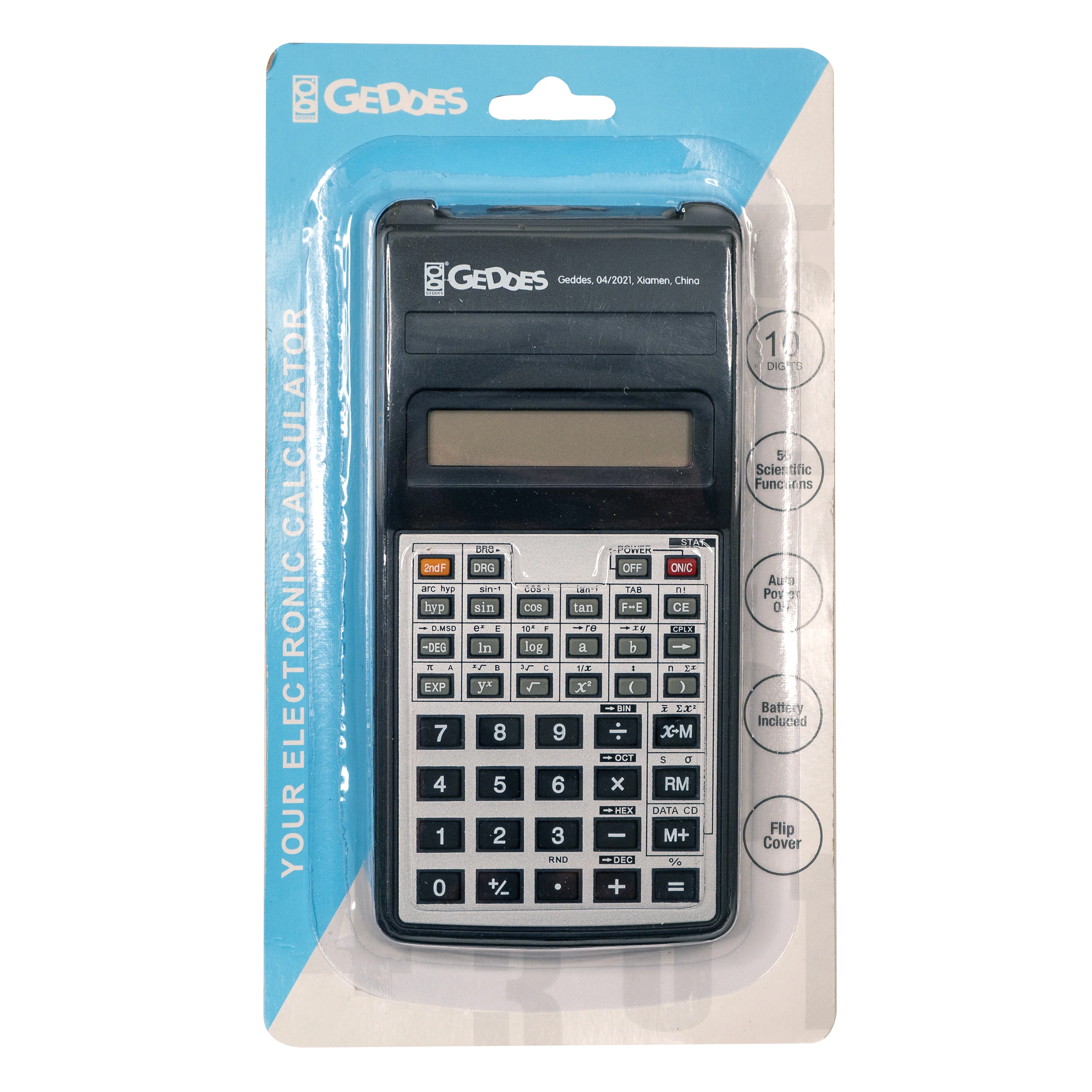 Calculator 10 Digit 56 Function Scientific