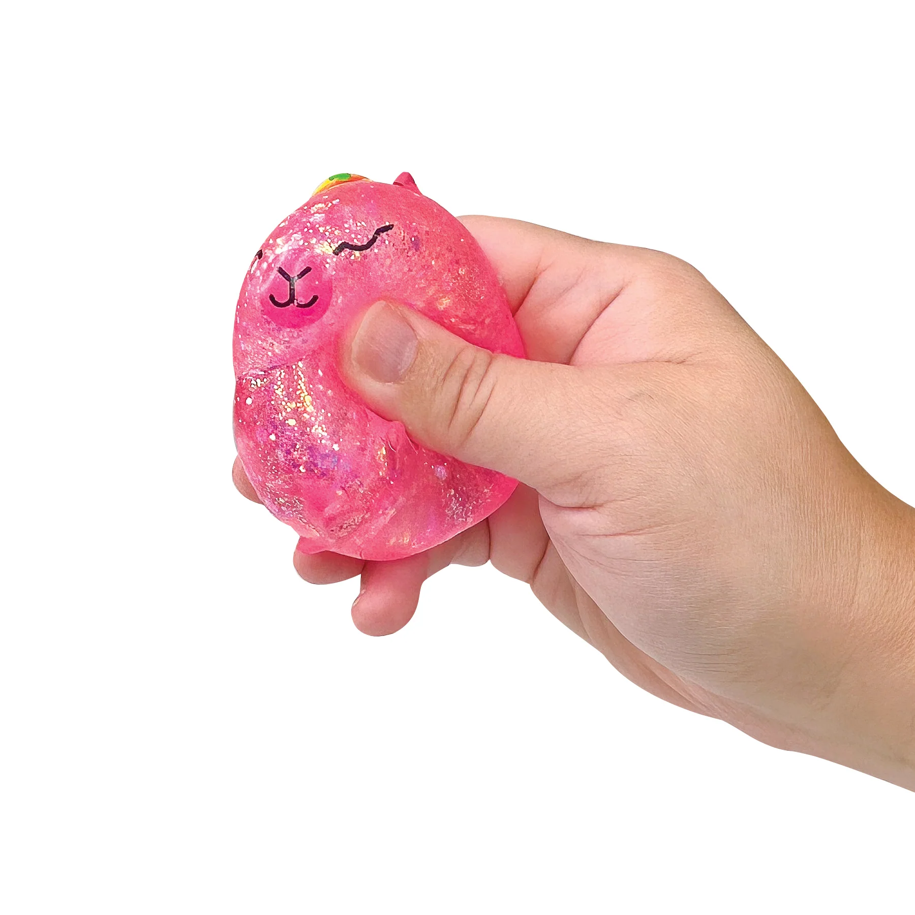 Capybara Glitter Squeeze Toys - 12 per display - Image 5
