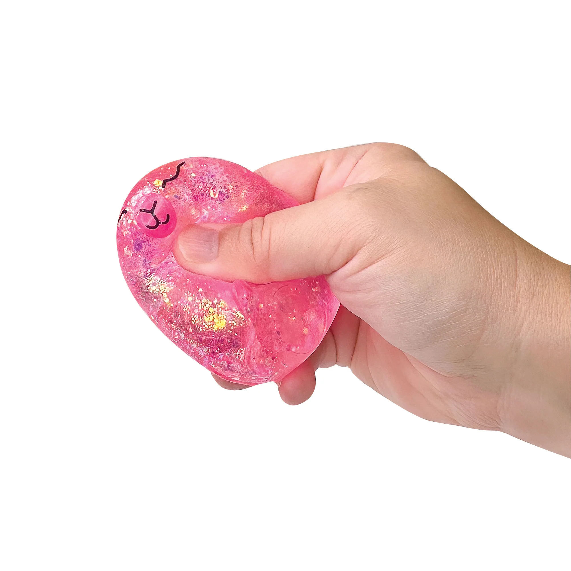 Capybara Glitter Squeeze Toys - 12 per display - Image 6