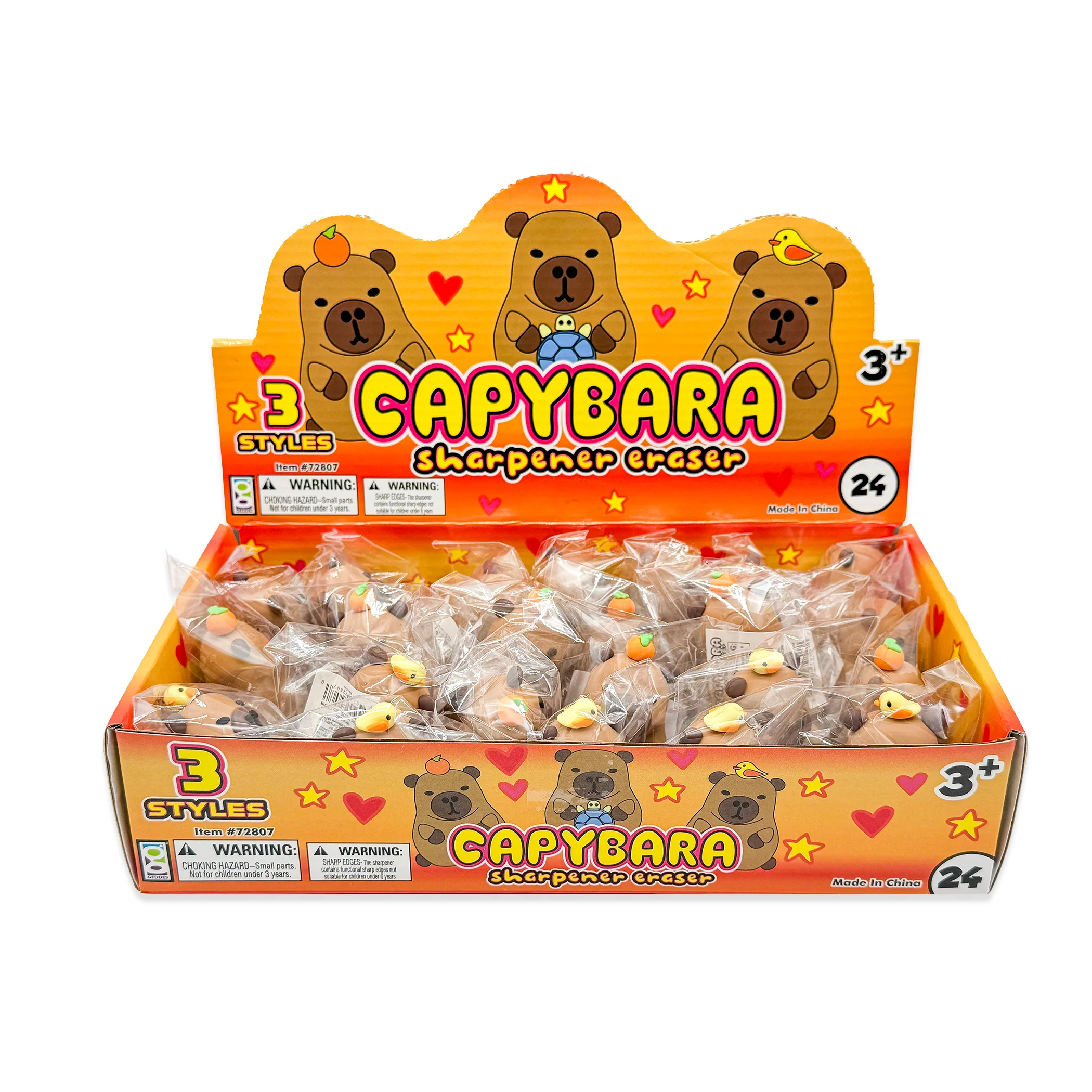 Capybara Pencil Sharpener and Eraser - Image 11