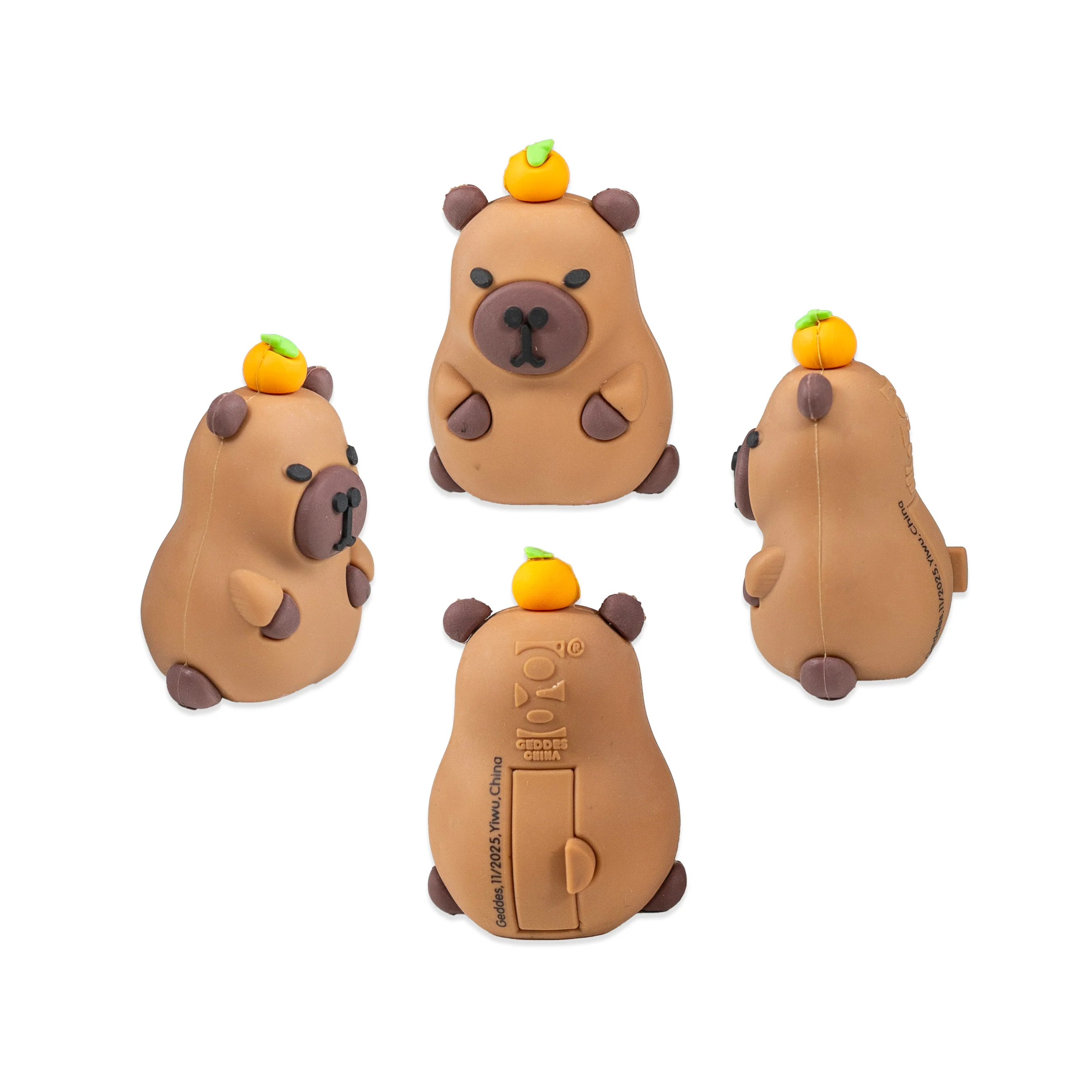 Capybara Pencil Sharpener and Eraser - Image 4