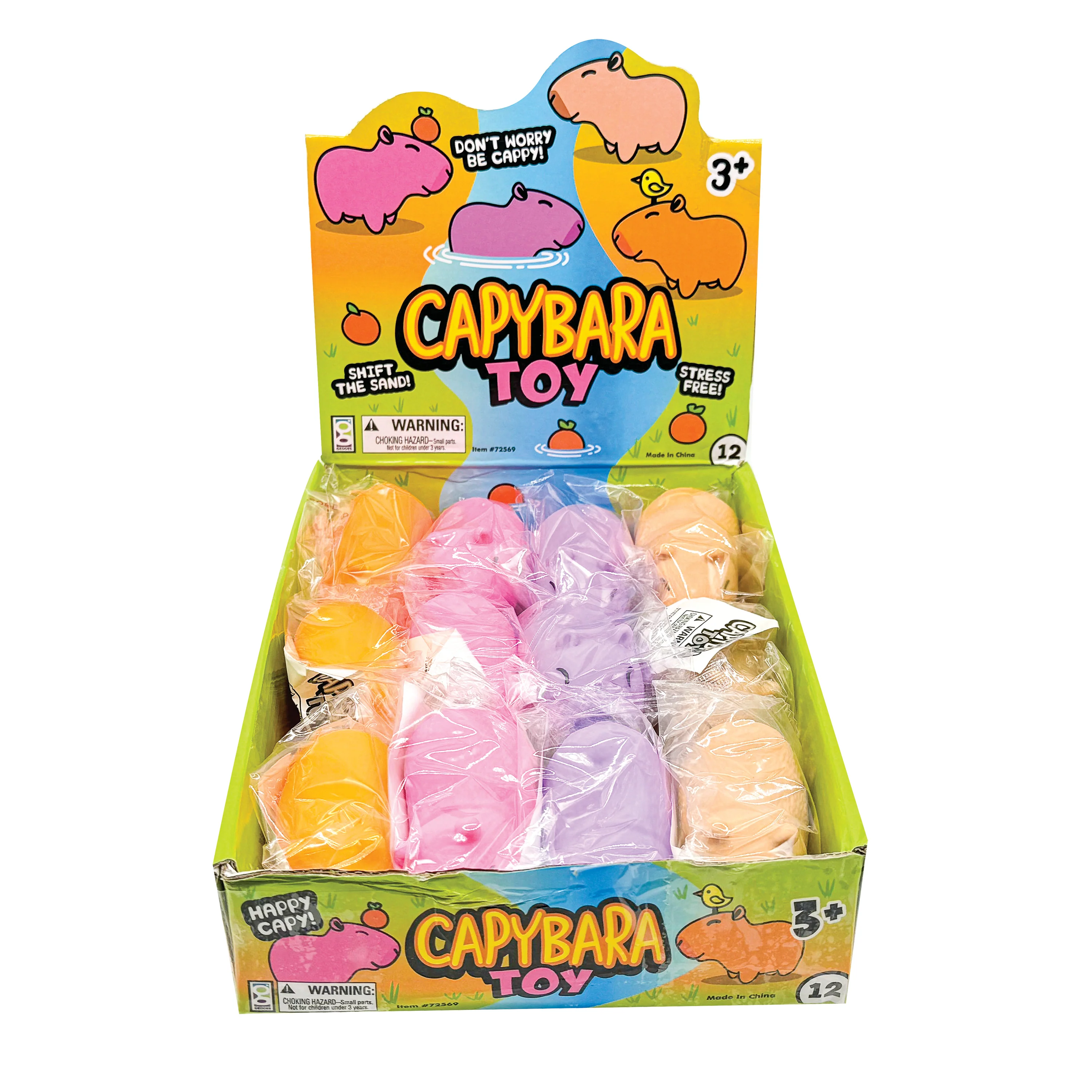 Capybara Stretchy Sand Filled Toy - Image 3