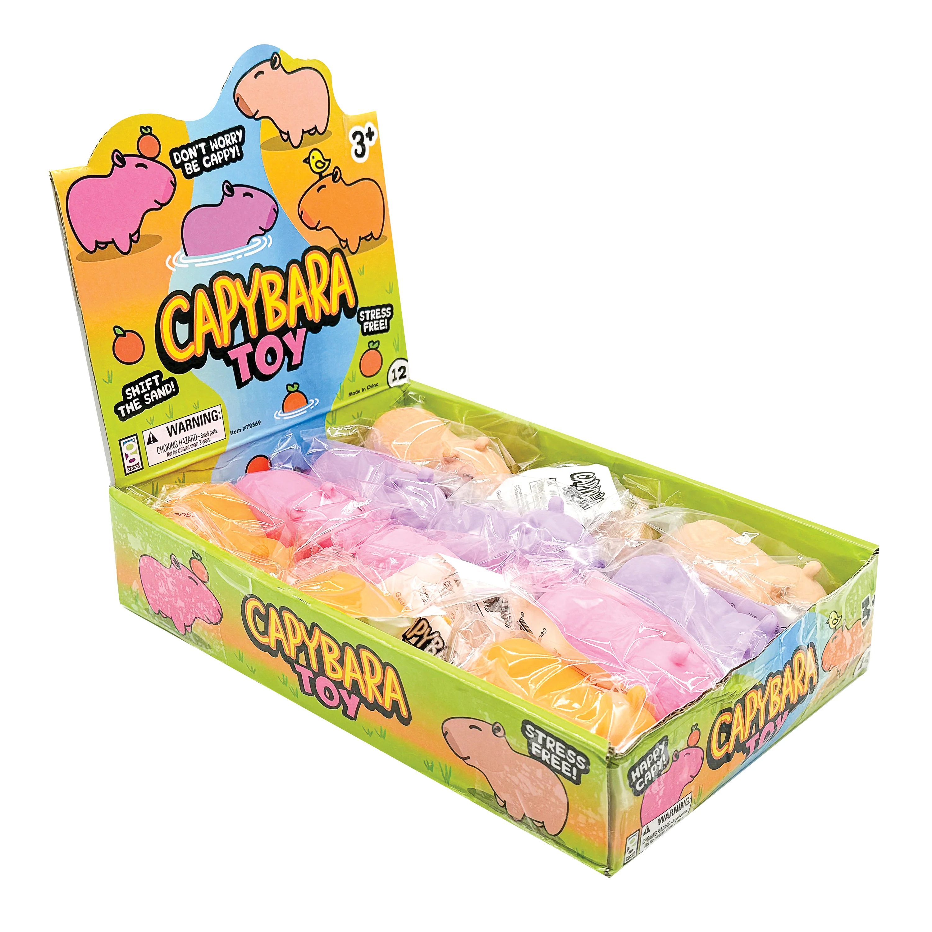Capybara Stretchy Sand Filled Toy - Image 4