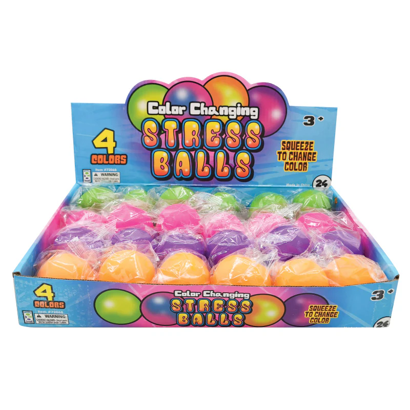 Color Changing Stress Balls - 24 per display - Image 4