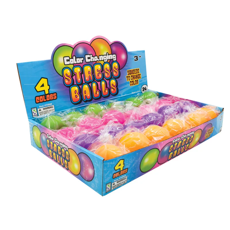 Color Changing Stress Balls - 24 per display - Image 5