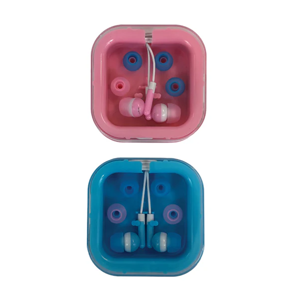 Colored Earbuds with Case - Image 3