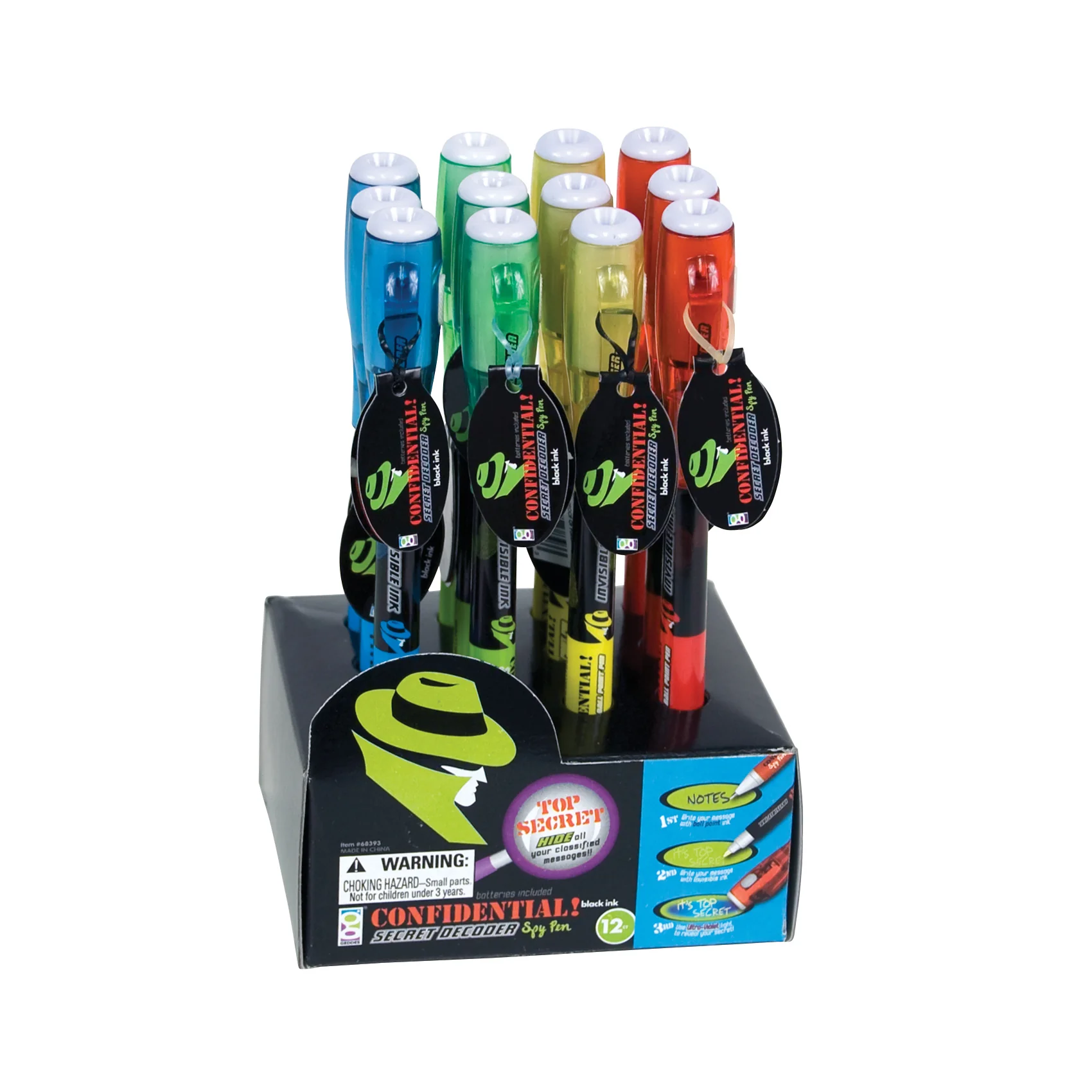 Confidential Secret Decoder Spy Pens - Image 6