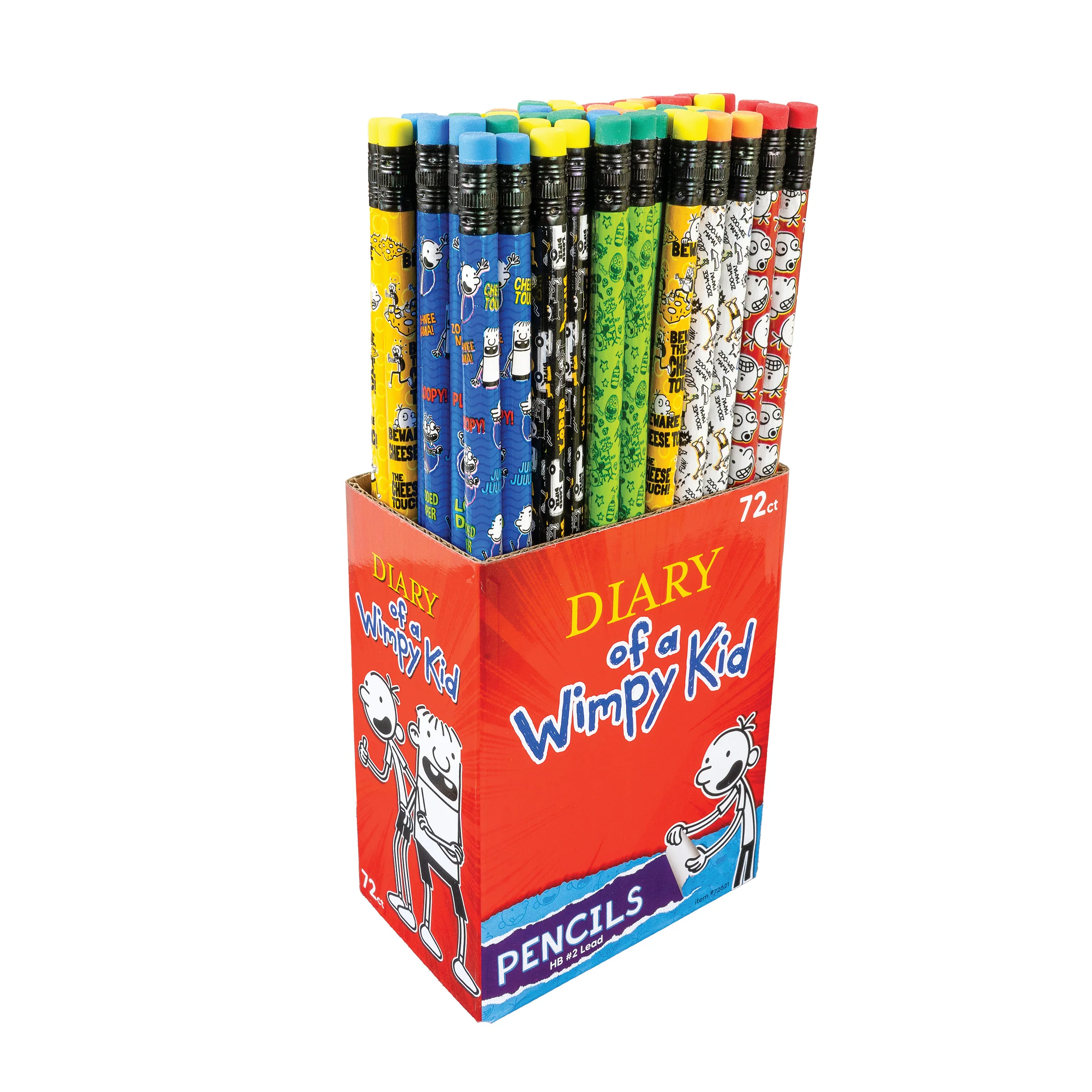 Diary of a Wimpy Kid Pencils - 72 per display - Image 10