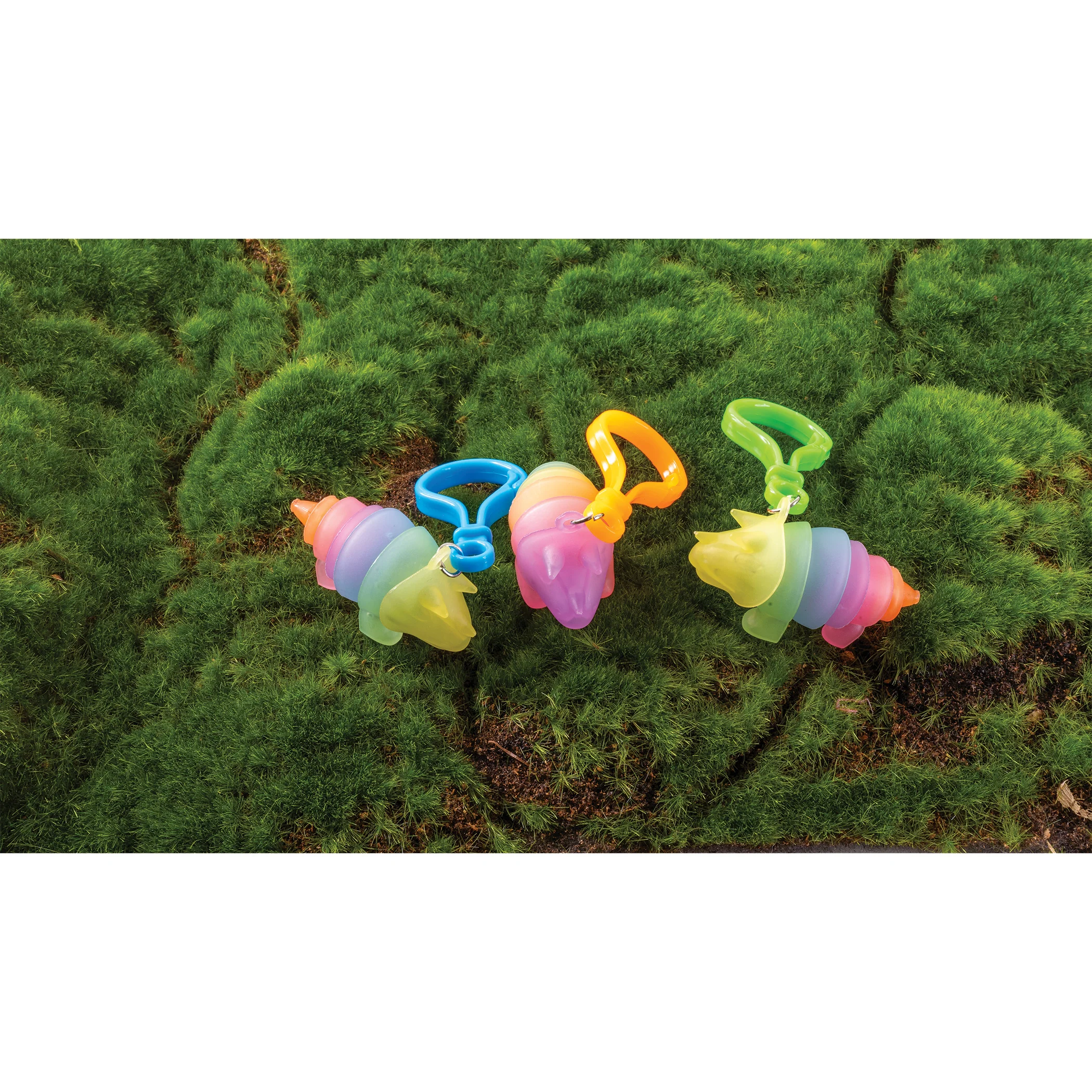 Dinosaur Glow-in-the-Dark Fidget Keychain - 24 per bag - Image 10