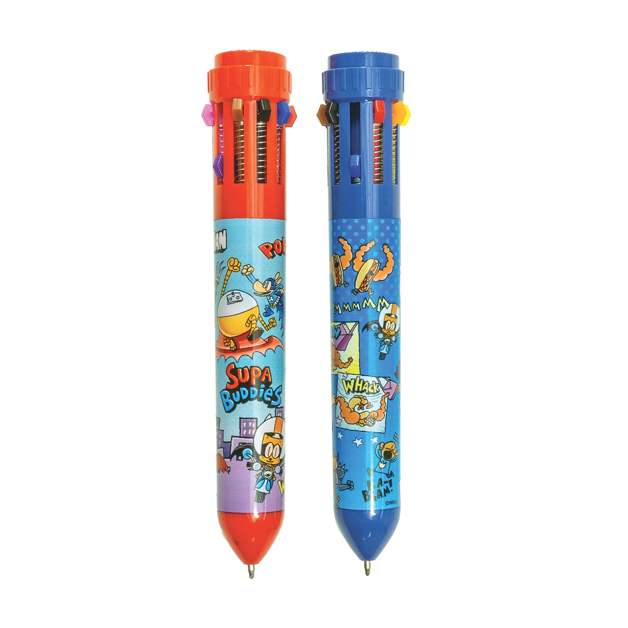 Dog Man 10-Color Pens - 12 per tub