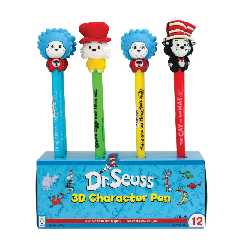 Dr. Seuss™ 3D Character Pens - 12 per display - Image 2