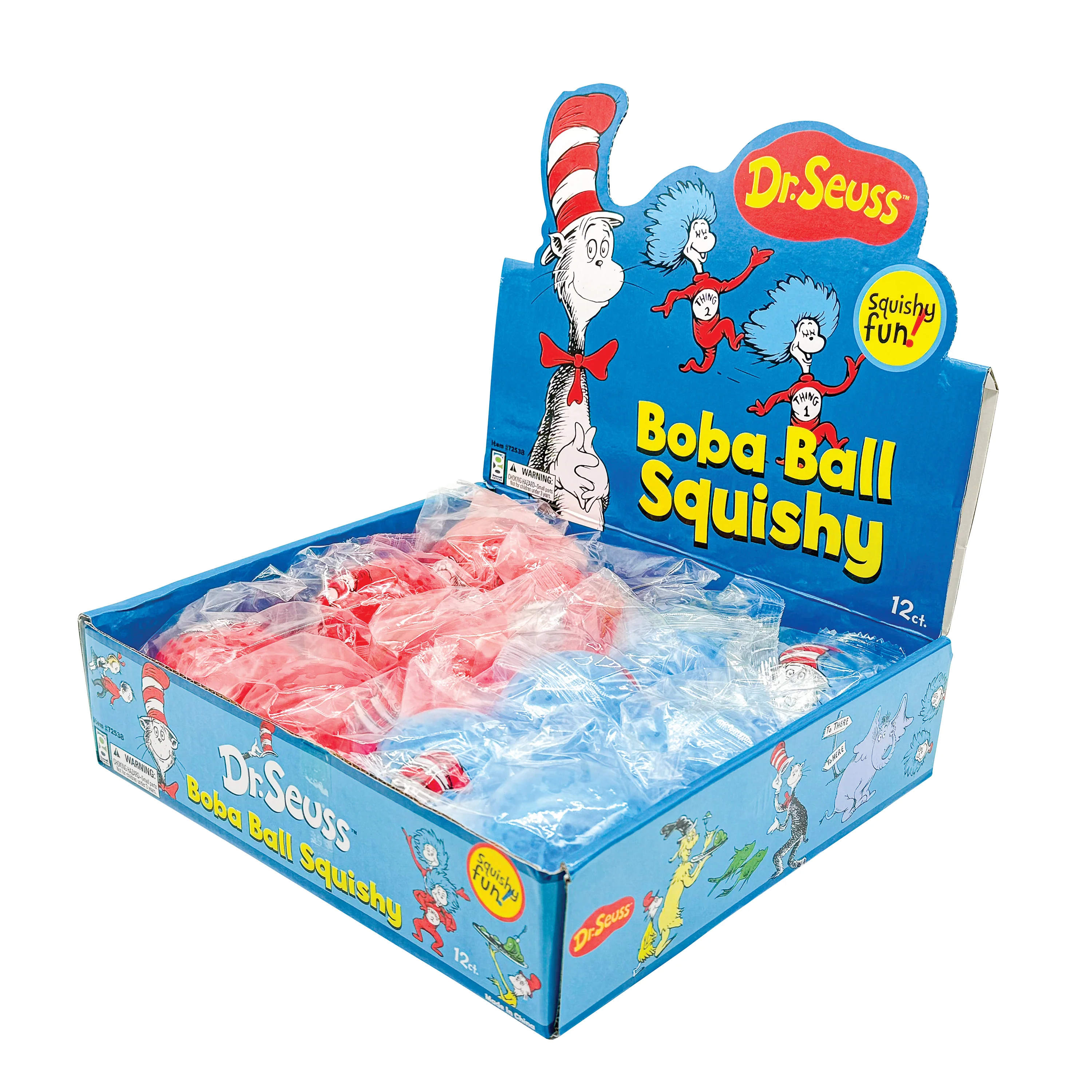 Dr. Seuss™ Boba Ball Squishy - 12 per display - Image 6