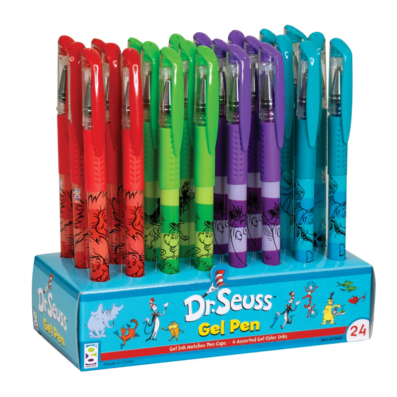 Dr. Seuss™ Grip Gel Pens - 24 per display - Image 3