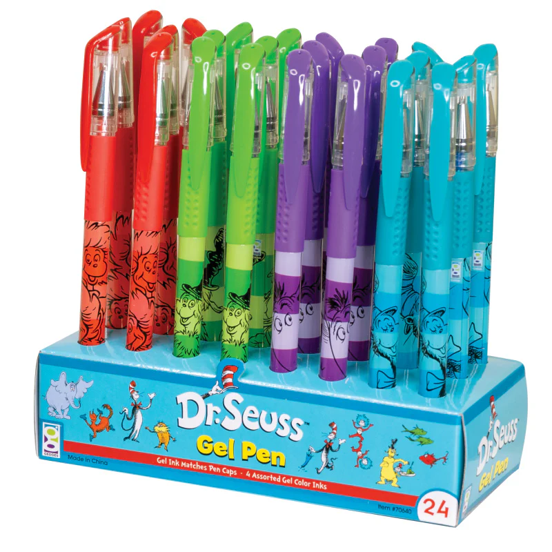 Dr. Seuss™ Grip Gel Pens - 24 per display - Image 4