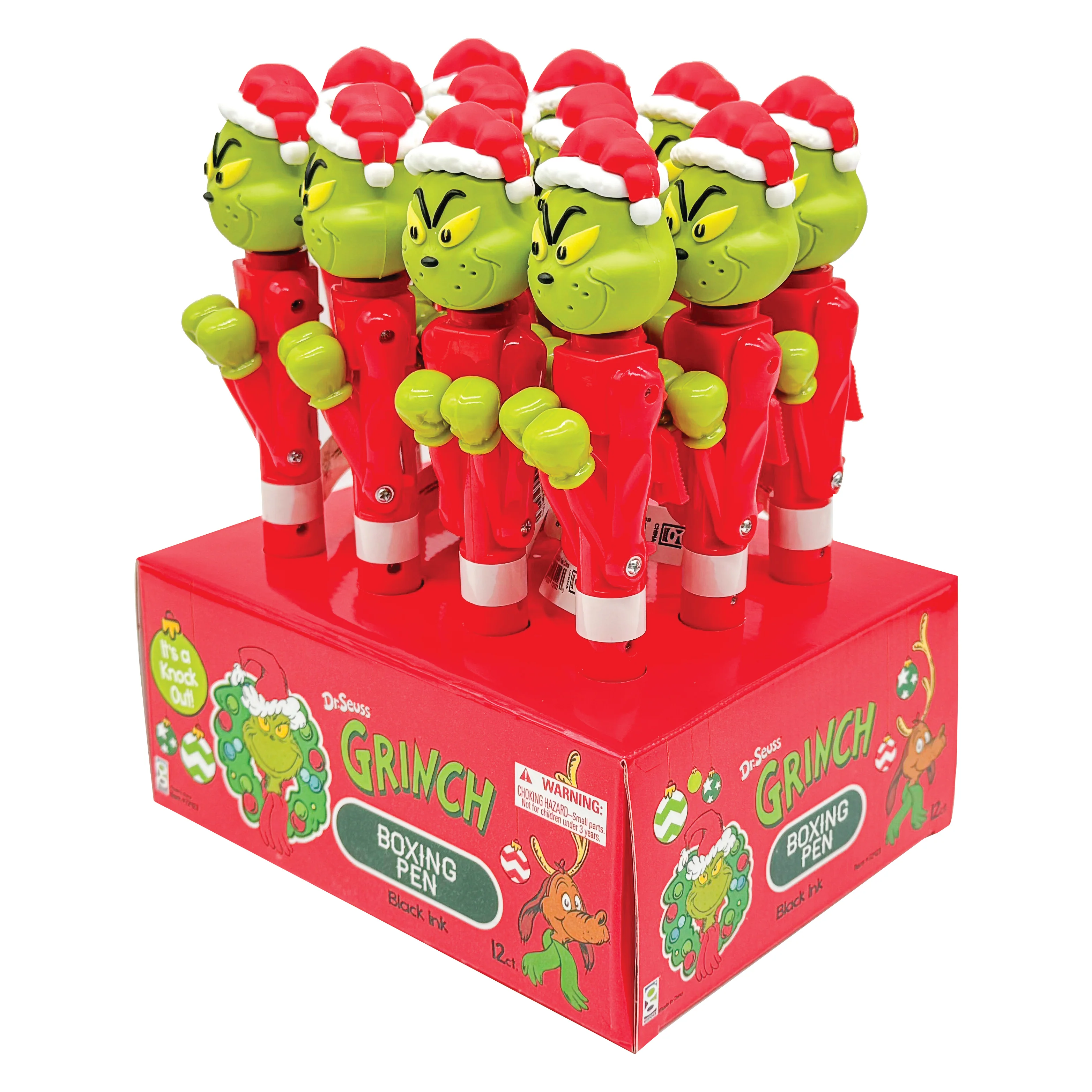 Dr. Seuss™ Grinch Boxing Pens - 12 per display - Image 6