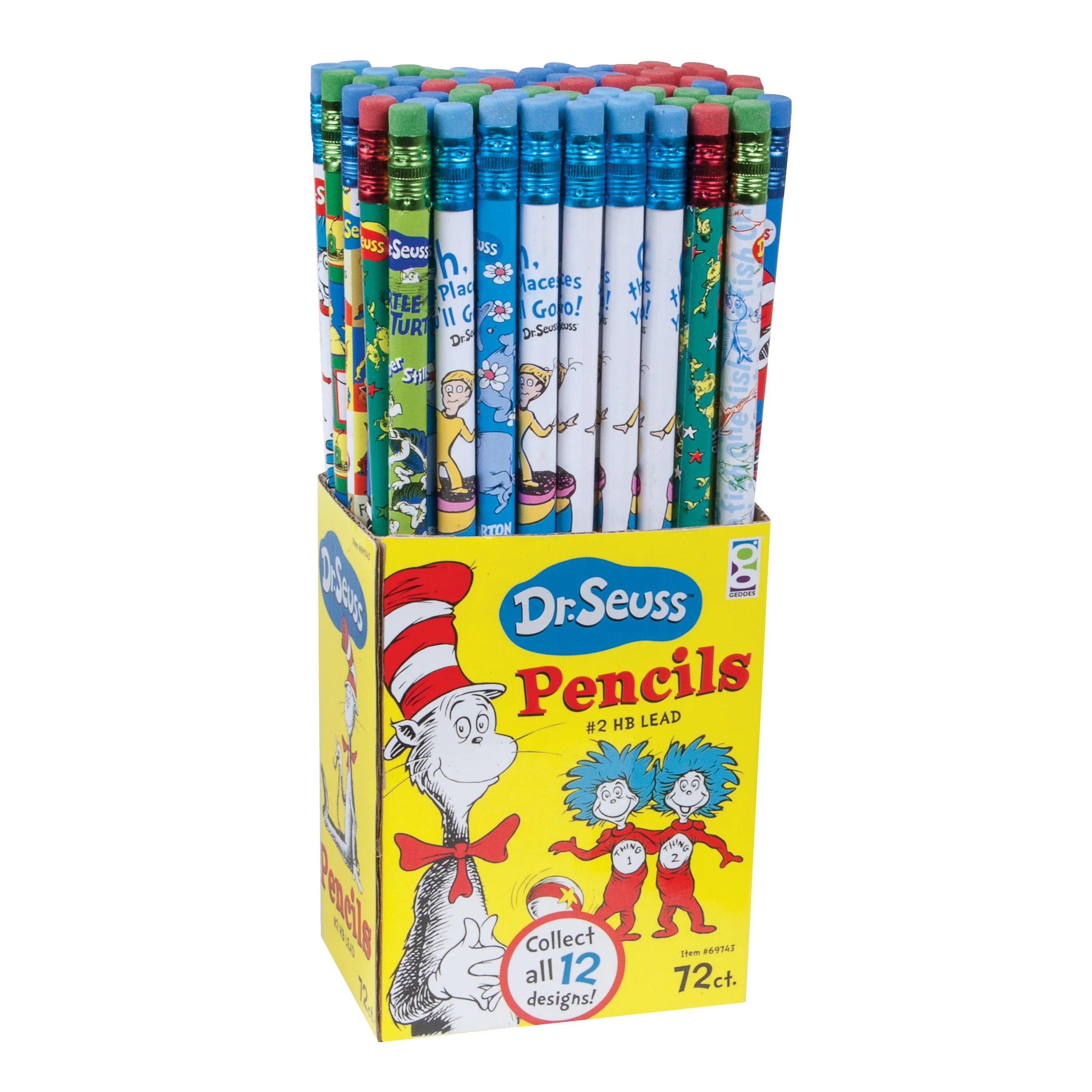 Dr. Seuss™ Assorted Pencils - 72 per display - Image 3