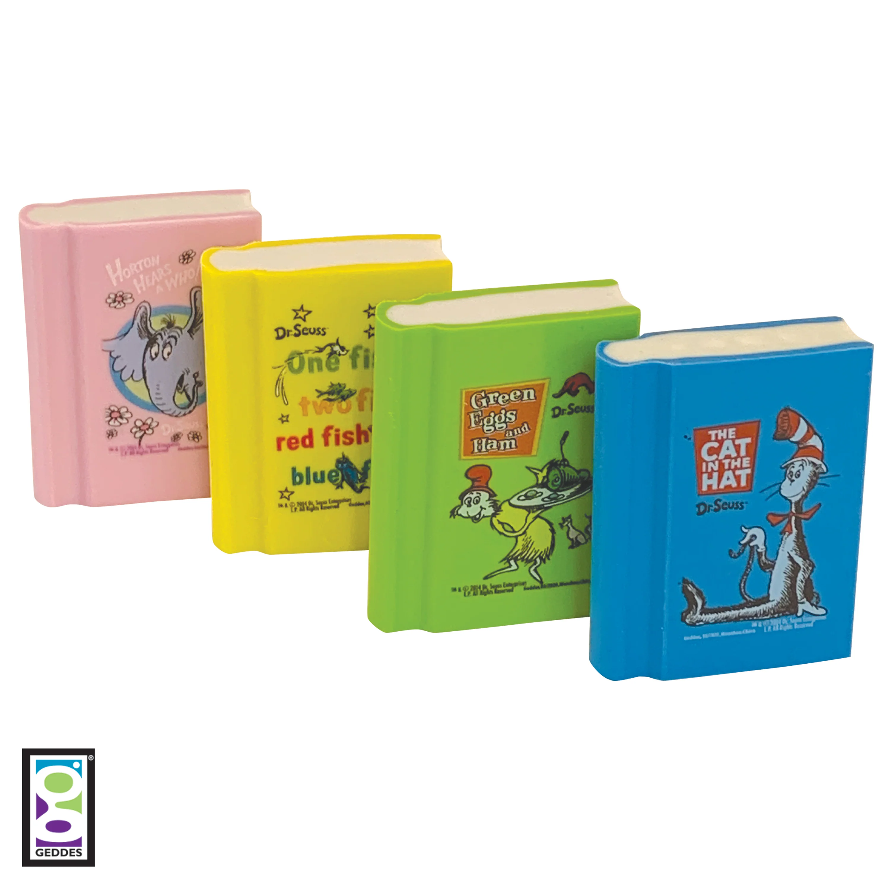 Dr. Seuss™ Book Erasers - 48 per tub - Image 3