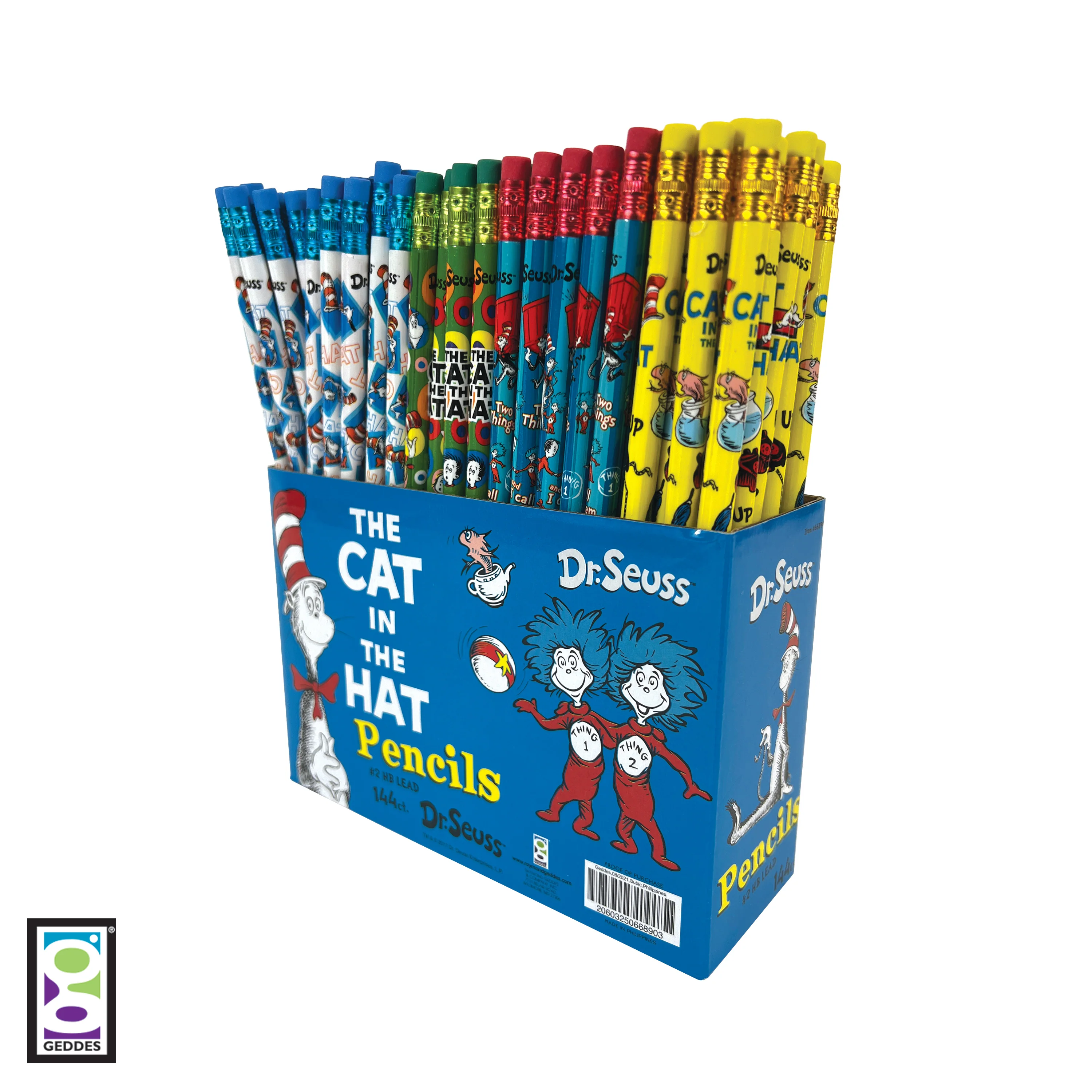 Dr. Seuss™ Cat in the Hat Pencils - 144 per display - Image 6