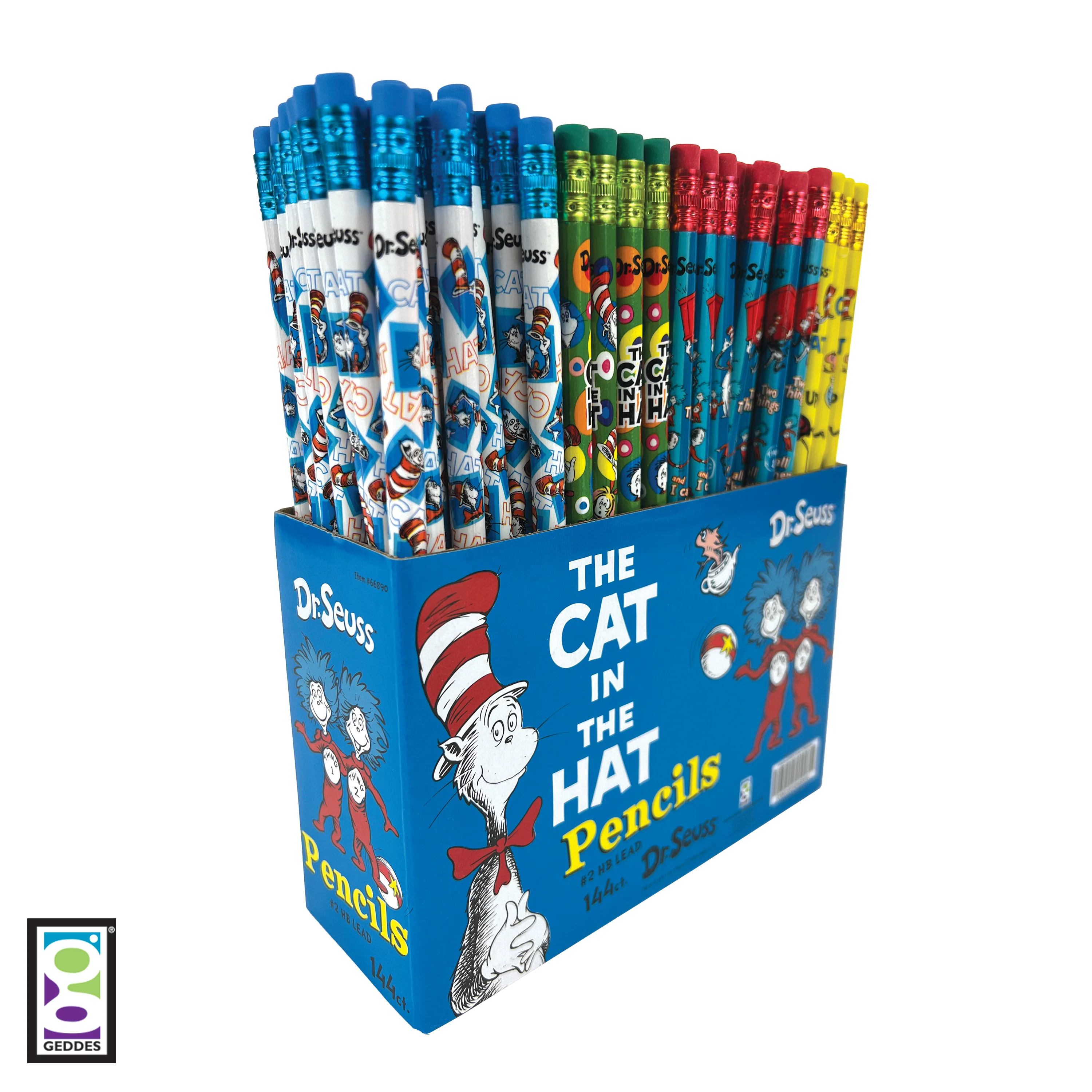 Dr. Seuss™ Cat in the Hat Pencils - 144 per display - Image 7