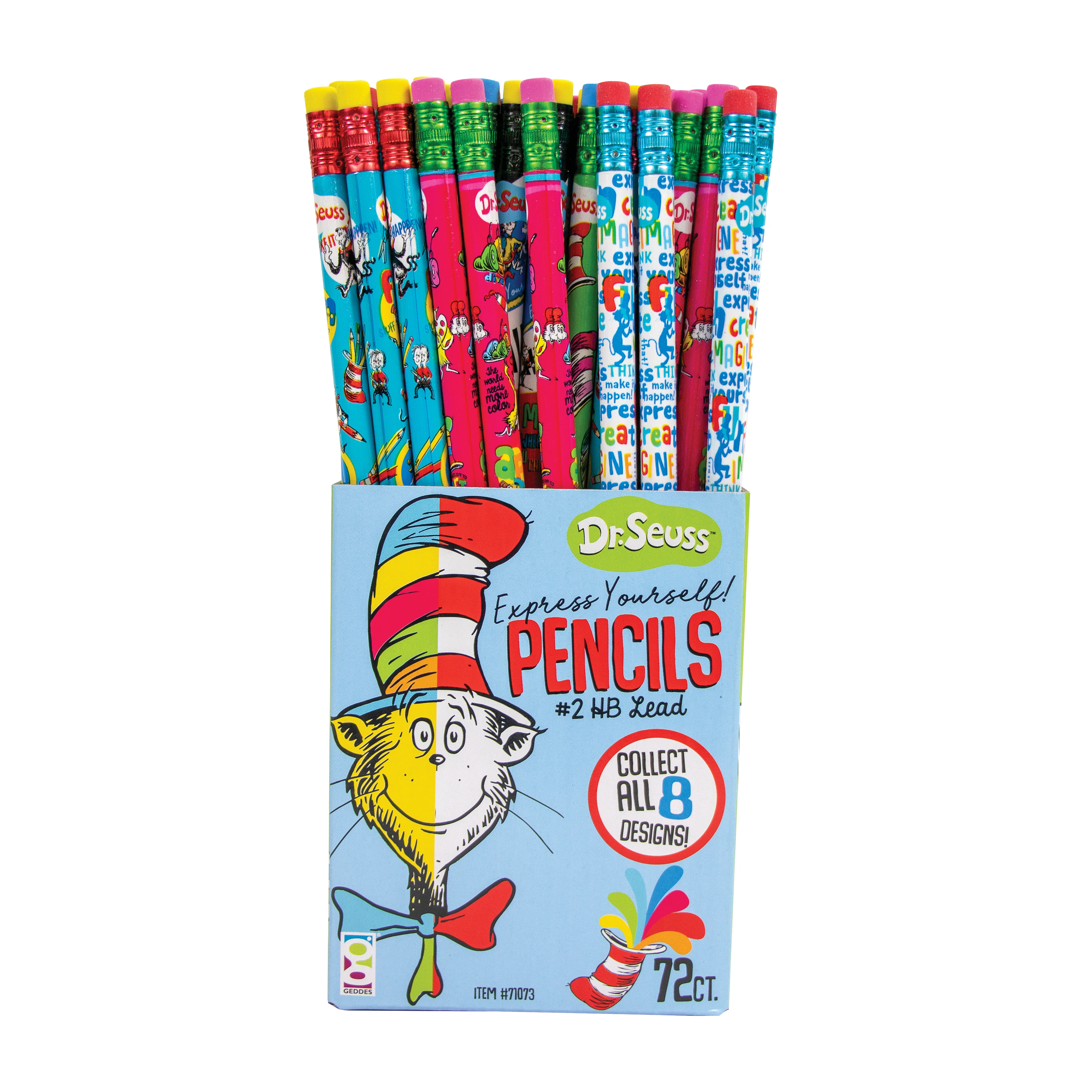 Dr. Seuss™ Express Yourself Pencils - 72 per display - Image 2