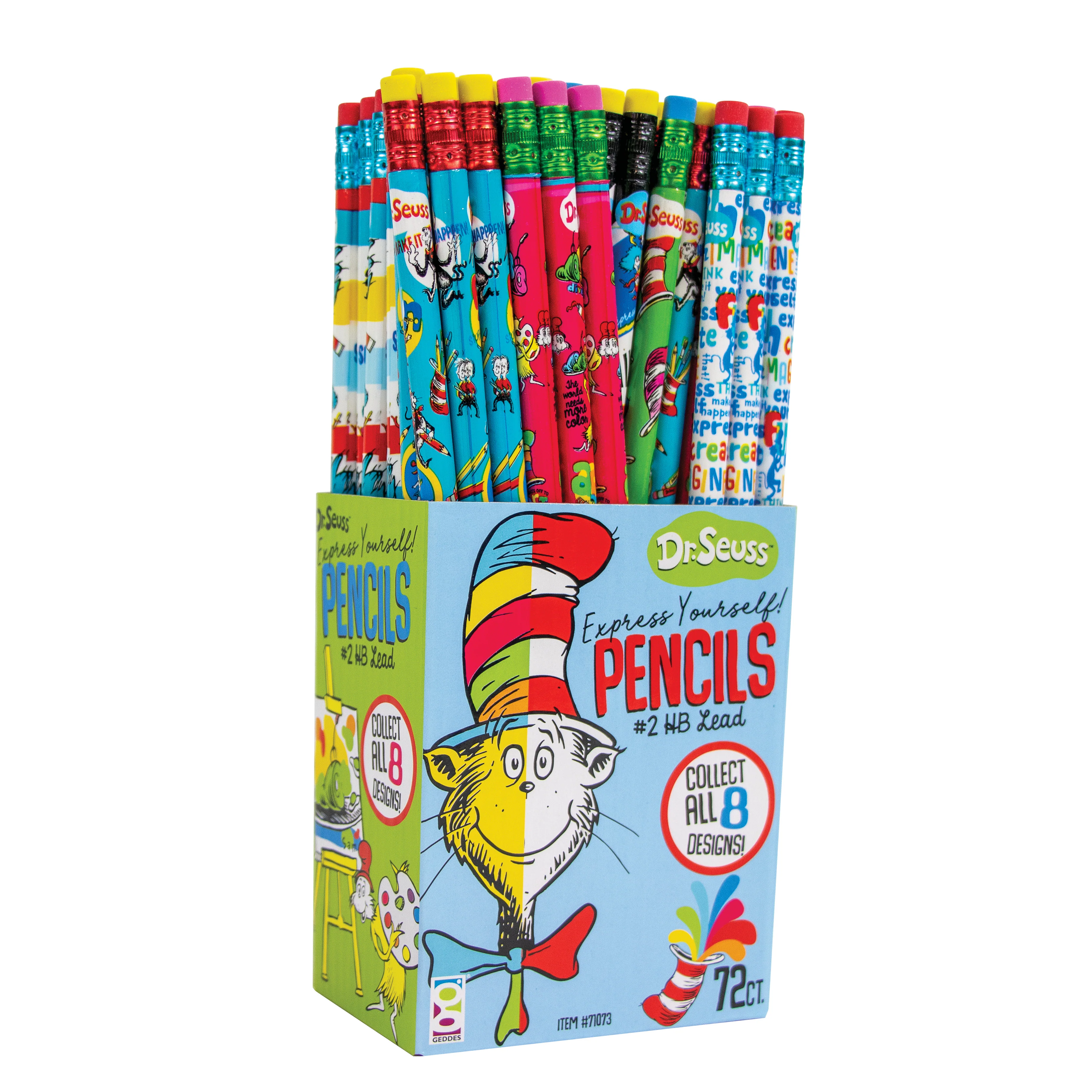 Dr. Seuss™ Express Yourself Pencils - 72 per display - Image 3