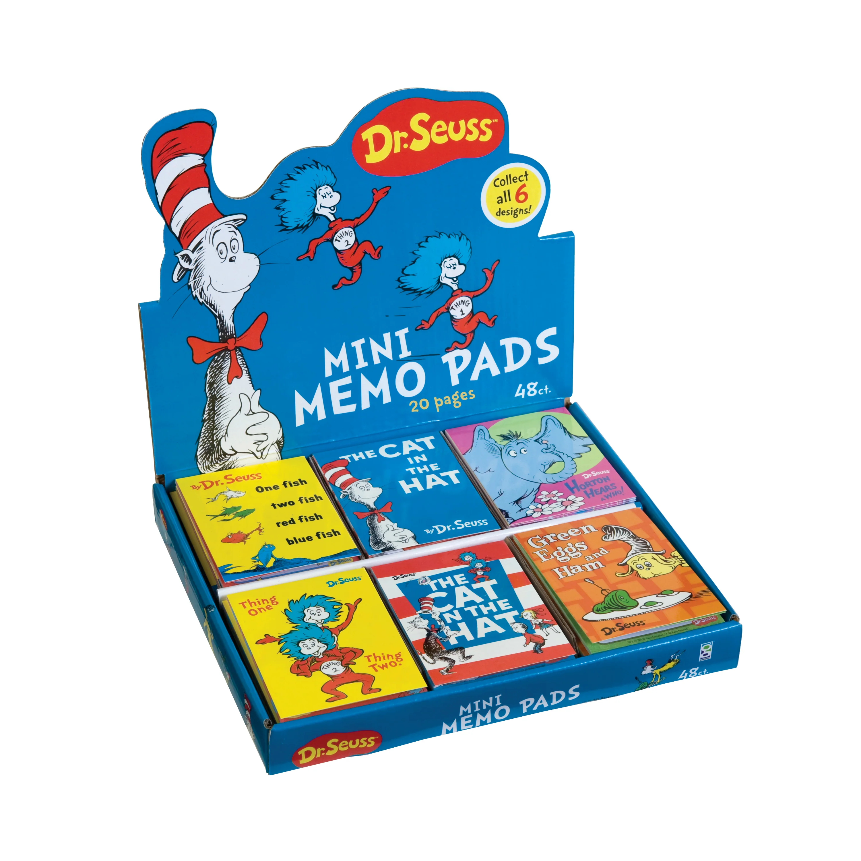 Dr. Seuss™ Mini Memo Pads - 48 per box - Image 3