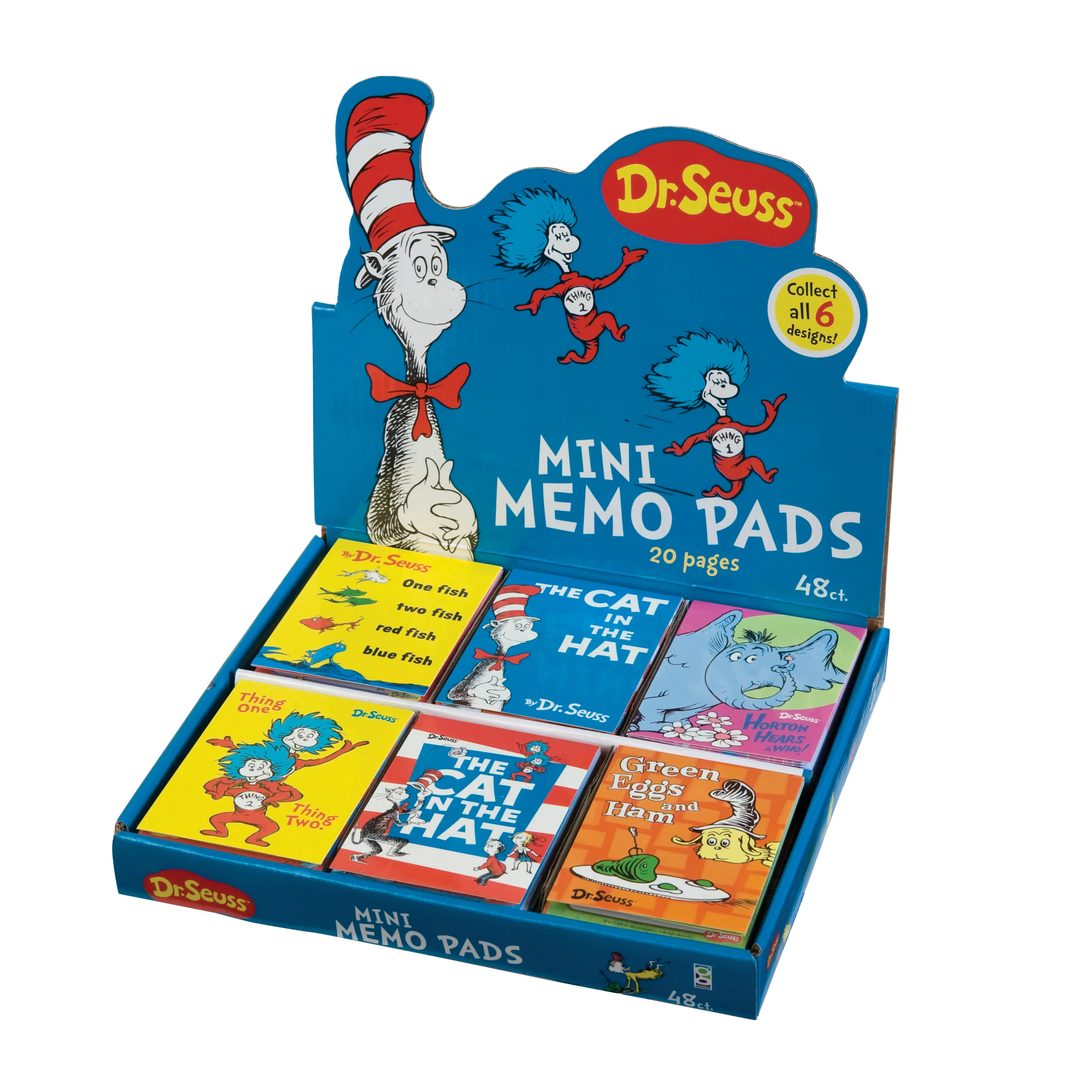 Dr. Seuss™ Mini Memo Pads - 48 per box - Image 4