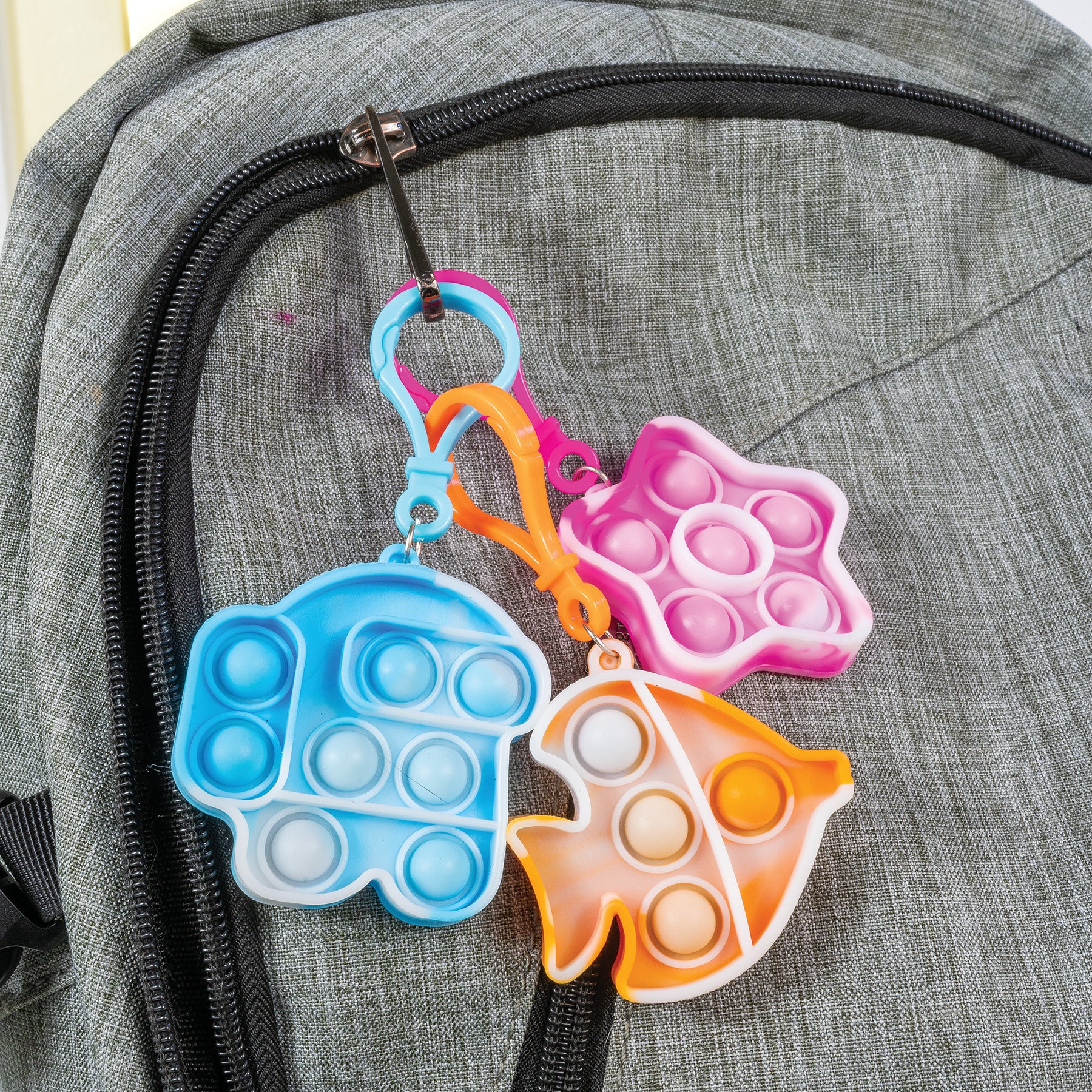 Fidget Poppers Keychain - 100 per bag - Image 4