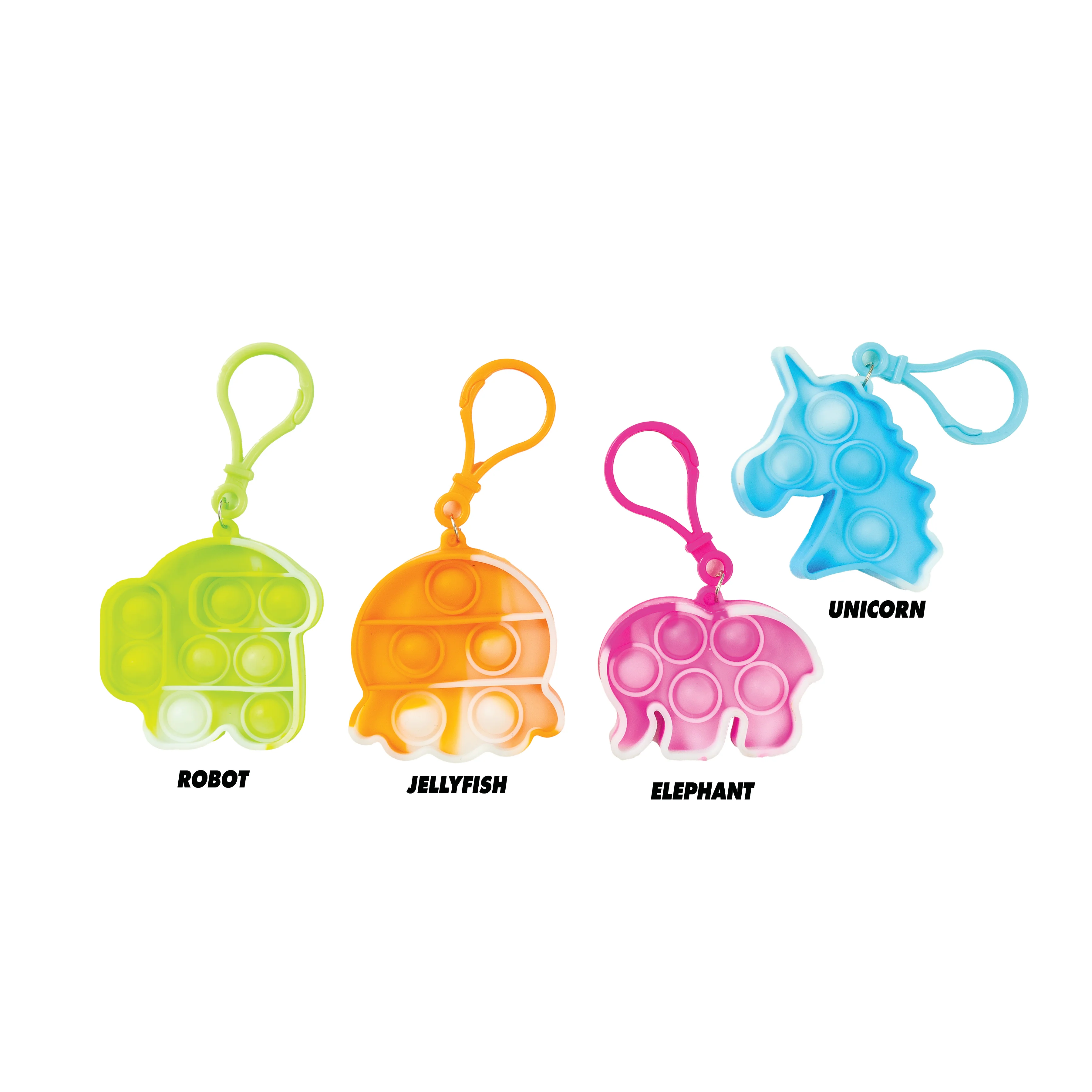 Fidget Poppers Keychain - 100 per bag - Image 7