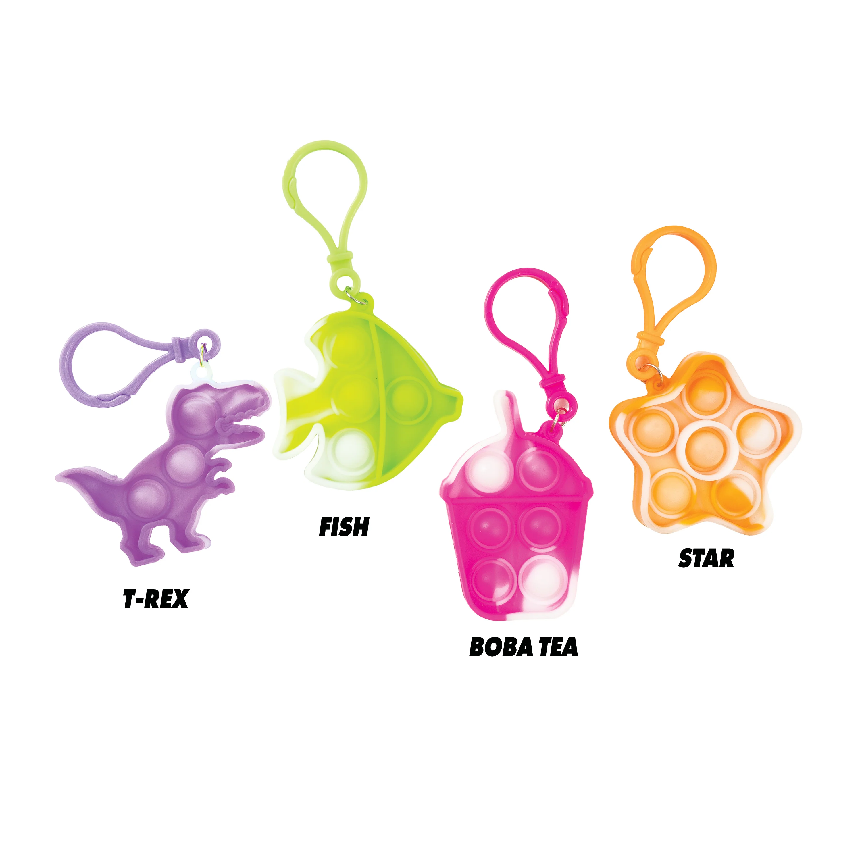 Fidget Poppers Keychain - 100 per bag - Image 8