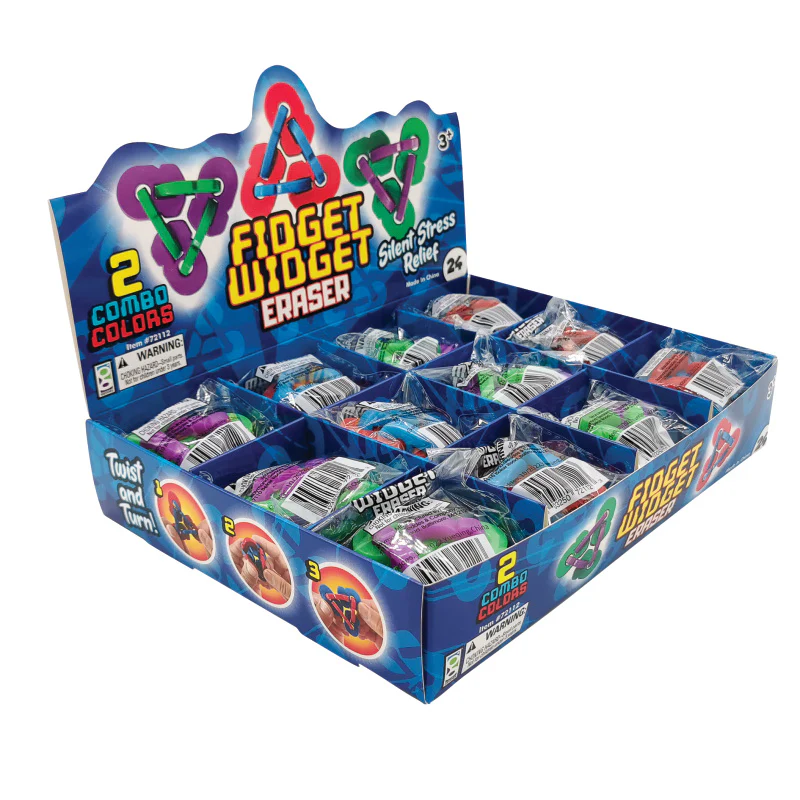 Fidget Widget Eraser - 24 per display - Image 4