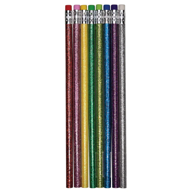 Glitter Pencils - 16 per bag