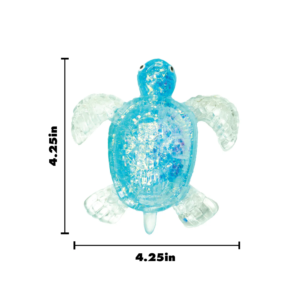 Glitter Squeeze Sea Turtle Toys - 12 per display - Image 13