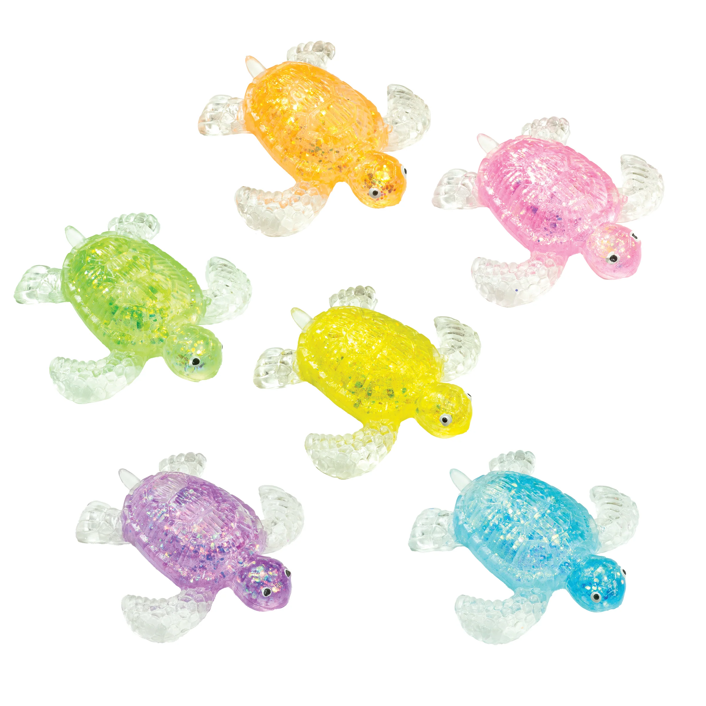 Glitter Squeeze Sea Turtle Toys - 12 per display - Image 2