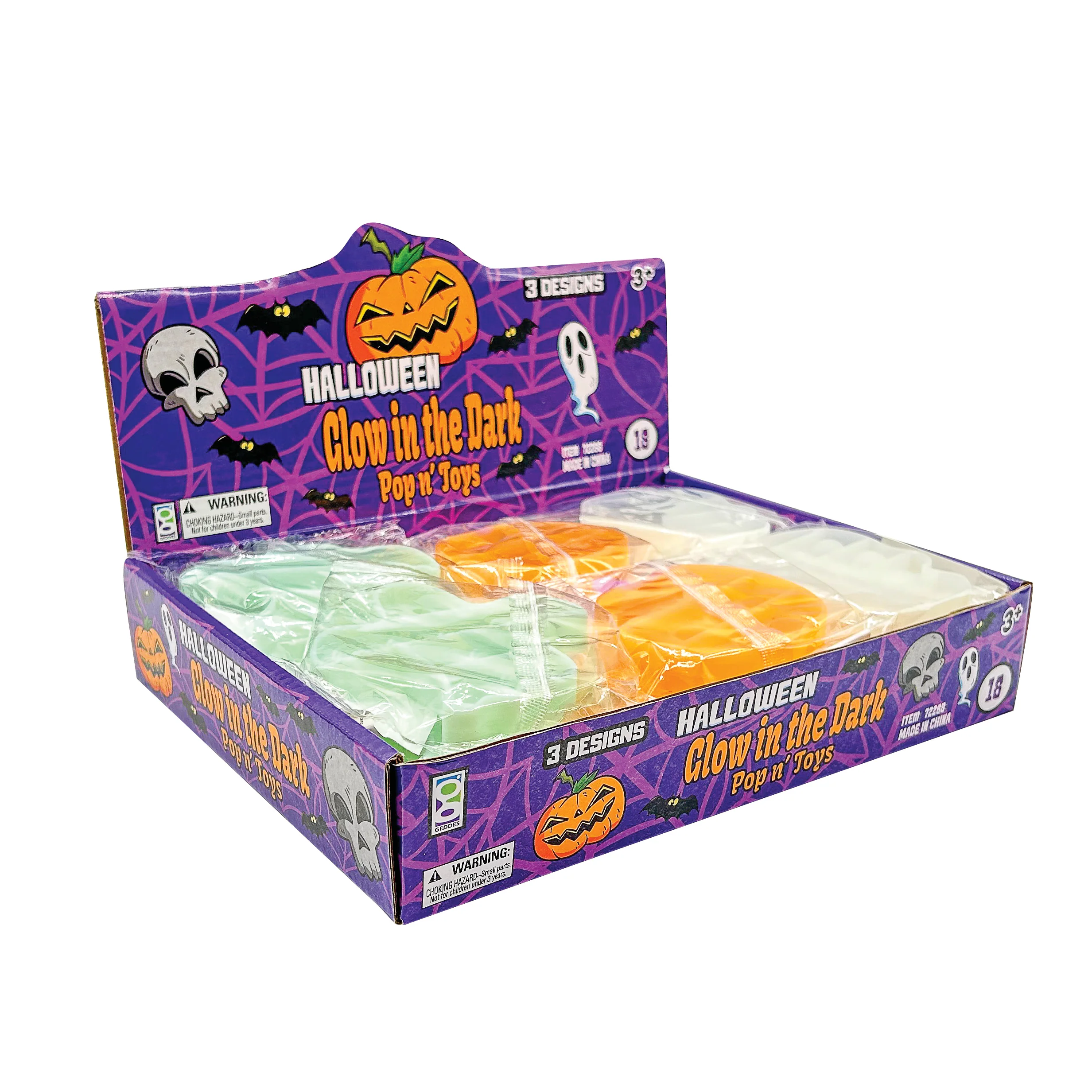Halloween Glow-in-the-Dark Pop ‘N’ Toys - Image 4